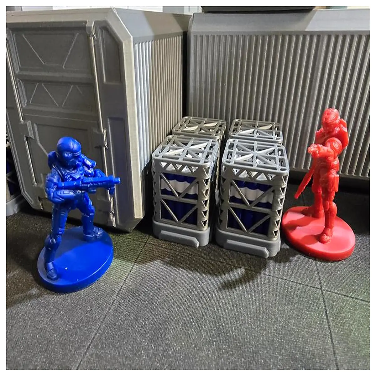 United Nations Space Command Gas Cylinder Spacesuit Accessories Oxygen Tank Space Station Equipment Emergency Gas Source