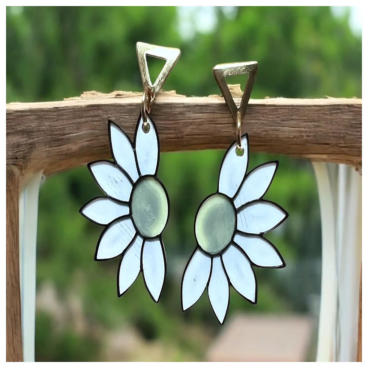 Half Flower Earrings Women s Style Artificial Flower Earring Elegant Graceful Romantic Makeup Accessories Jewelry Decoration Wear Elegant Earrings