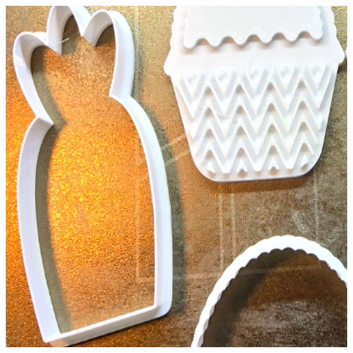 easter bunny carrot house cookie cutter set silicone baking molds for kids spring holiday treats