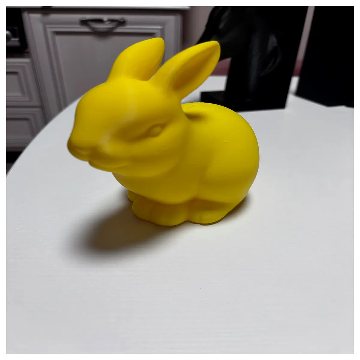 cute plastic bunny figurines for garden yard lawn spring holiday party table centerpiece decoration