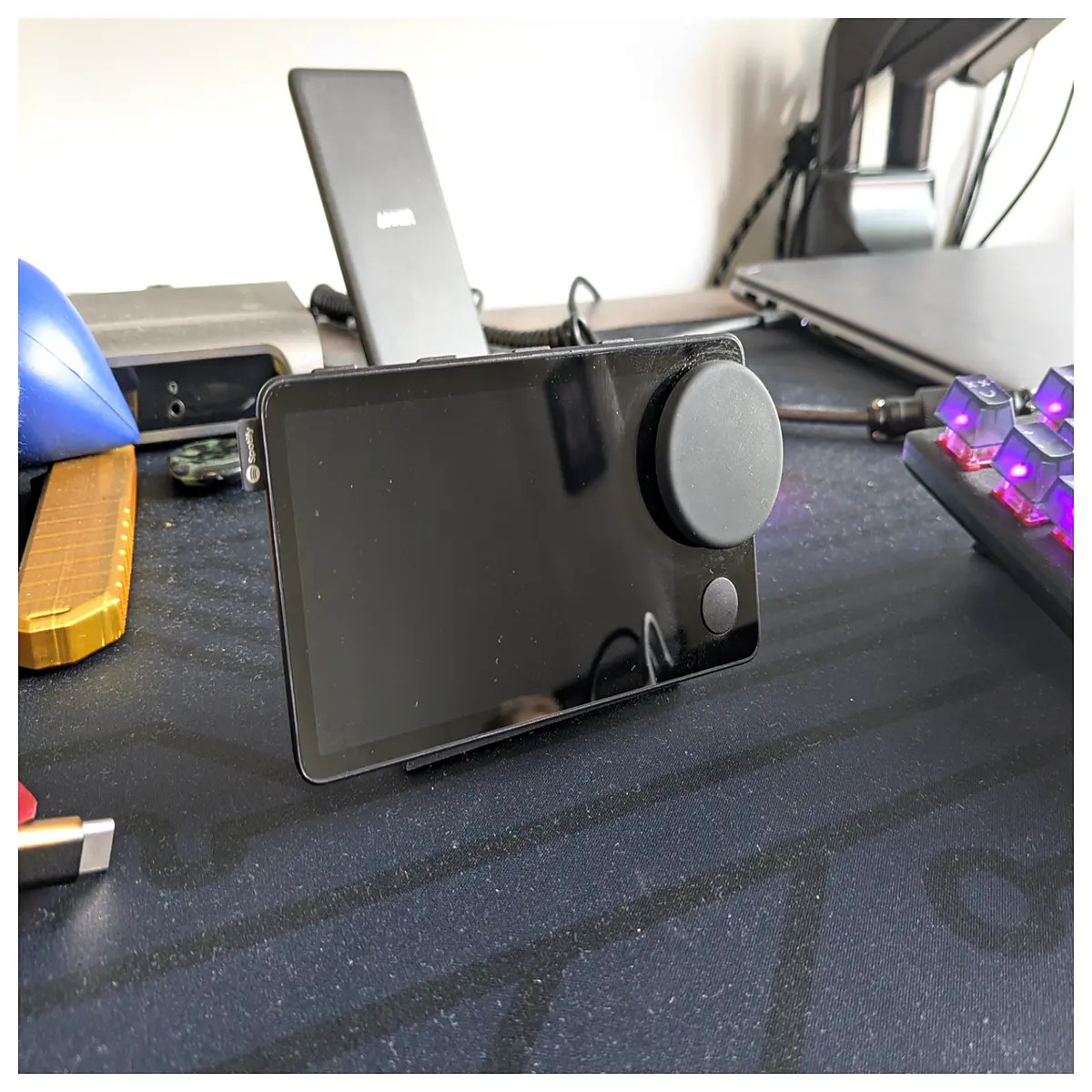 Spotify Car Thing Desktop Holder Audio Player Mount Car Dashboard Accessory Desktop Music Stand Support
