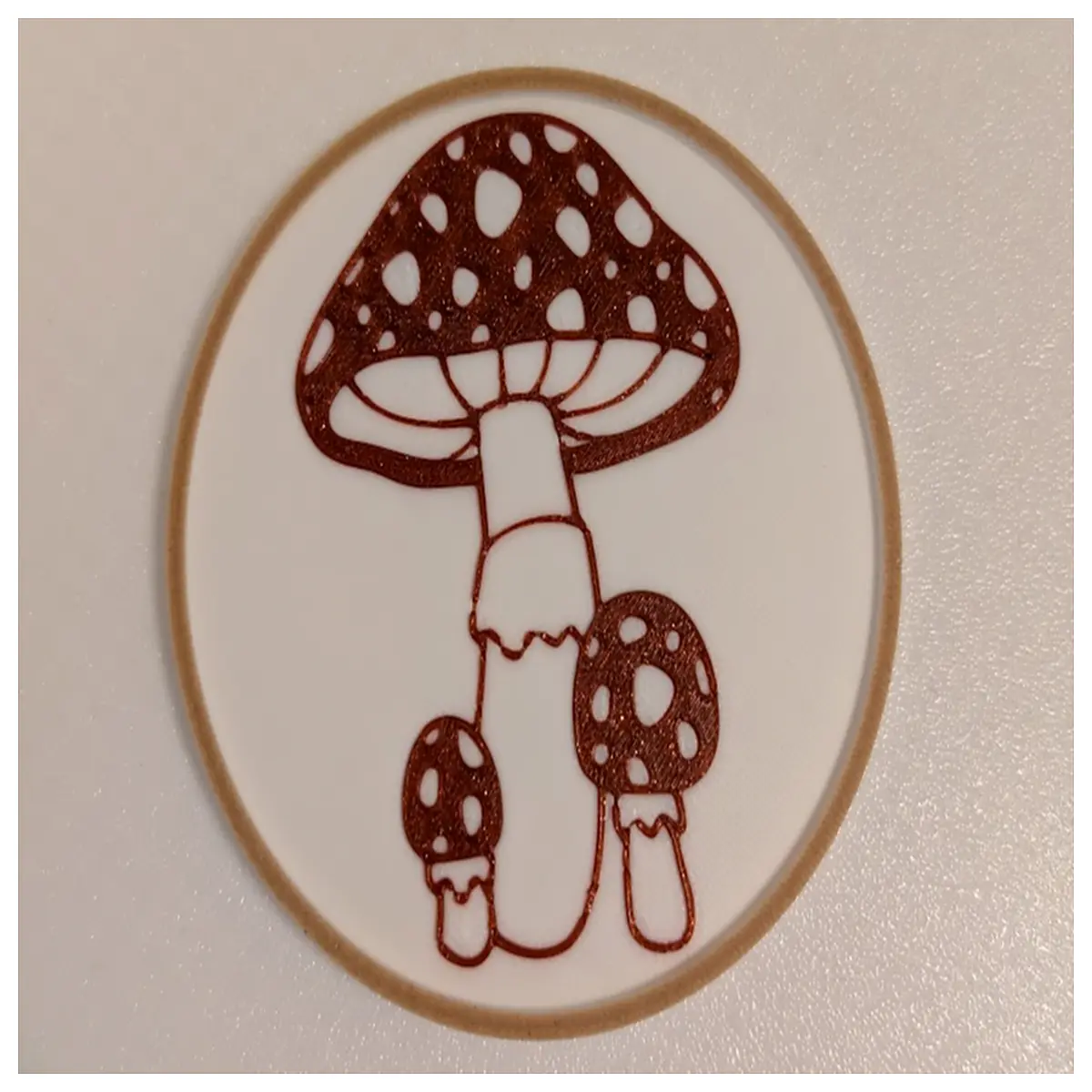 cute mushroom coasters for drinks absorbent cork mushroom coasters set of 4 boho home decor table protectors whimsical resin coaster gift