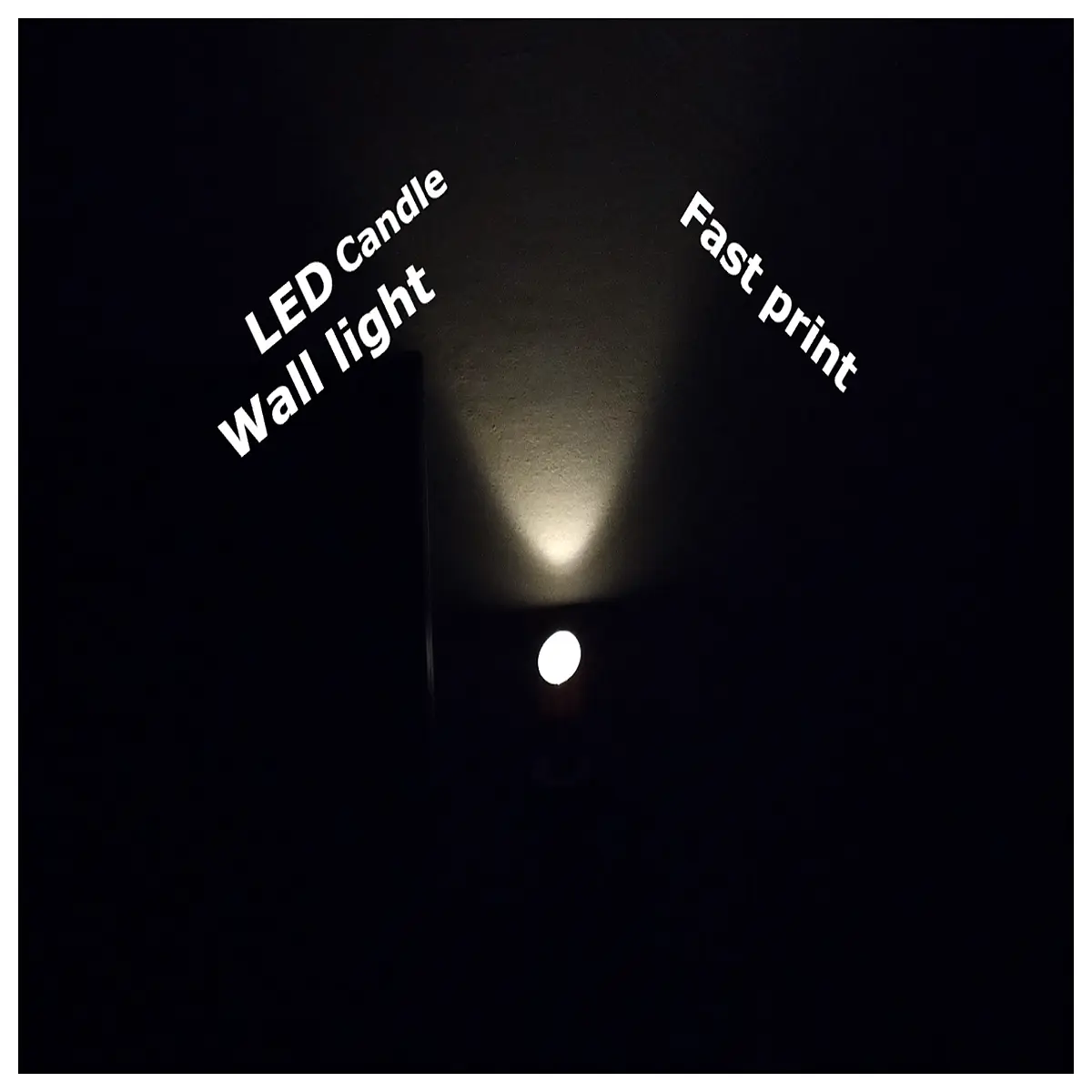 candle holder indirect lighting fixture for home decor ambient glow