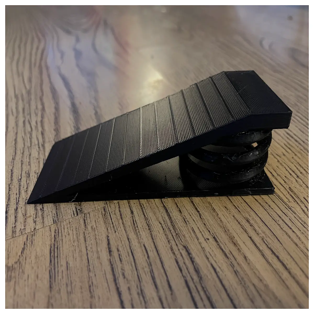 duty door stopper wedge for hardwood floors anti pinch safety wedge for kids and pets adjustable door holder for wall protection