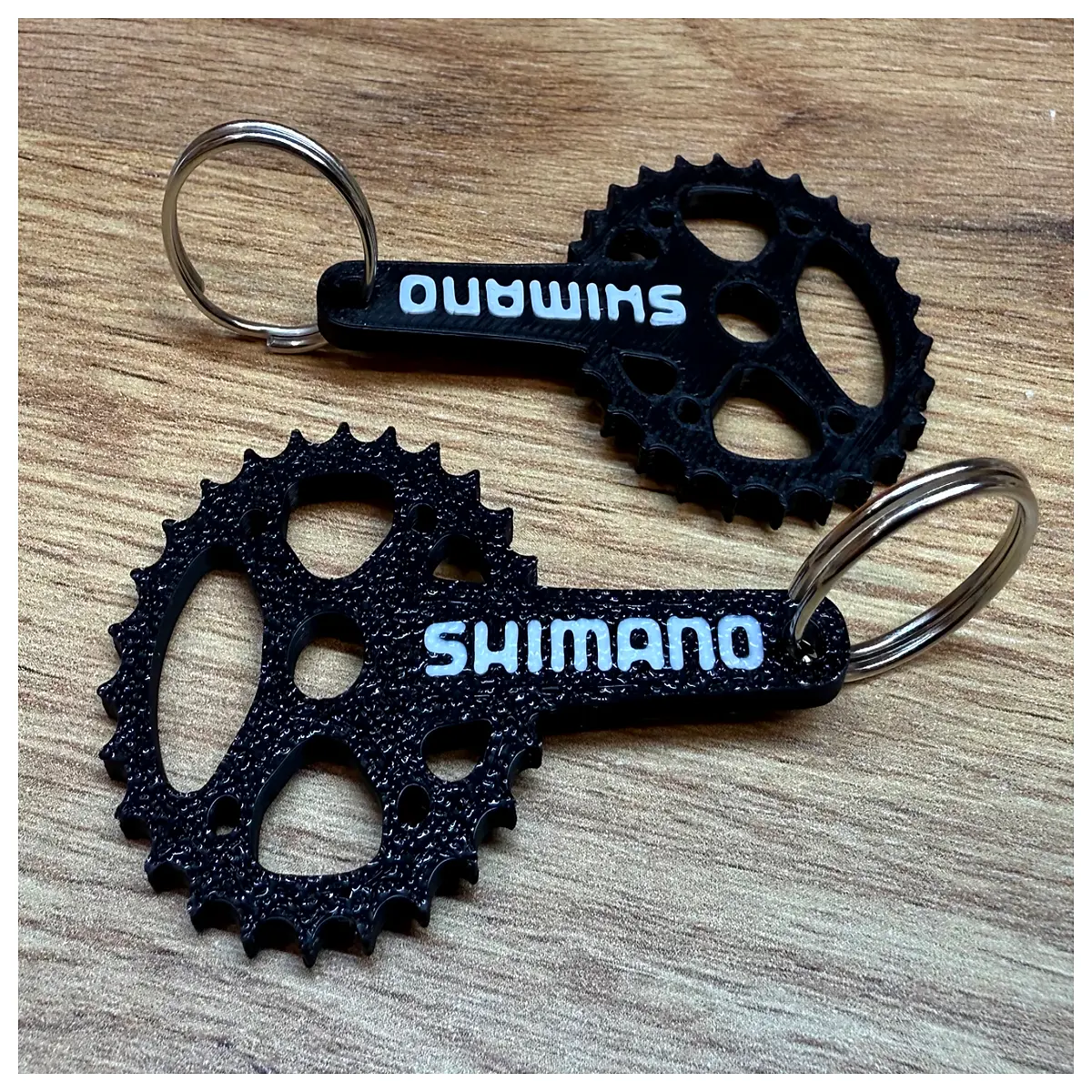 Bike Crank Keychain Chain Link Accessory Cycling Parts Bike Keyring Cycling Accessories