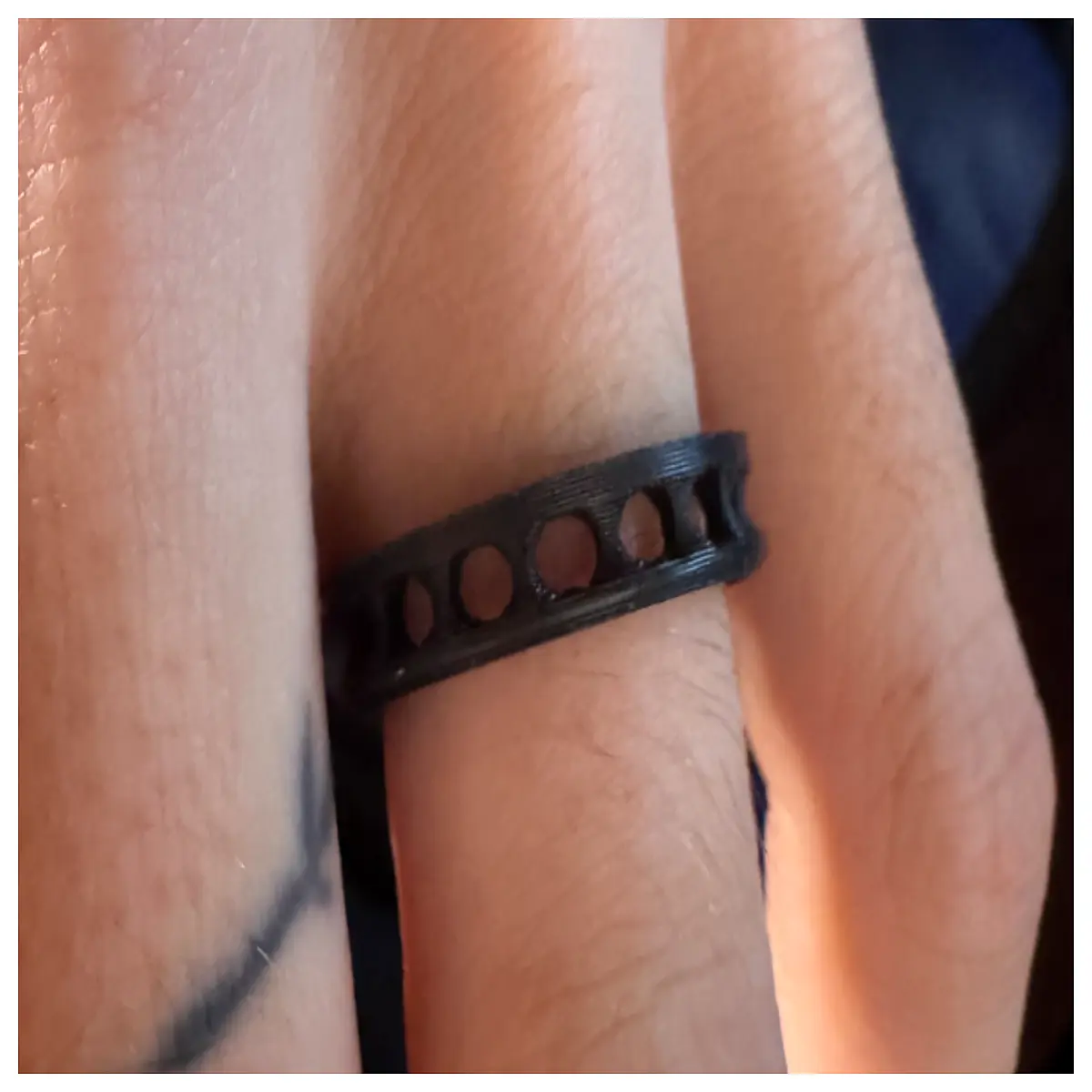 men s industrial ring tungsten steel punk gothic jewelry biker him