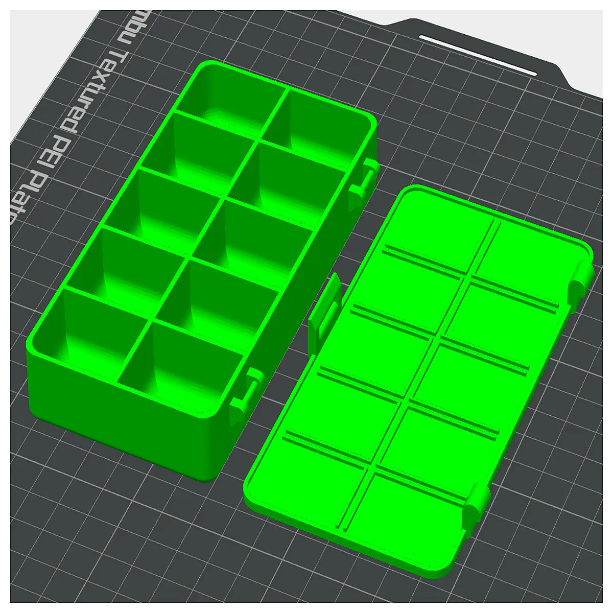 Small Parts Organizer Box Electronic Component Sorting Box Screw Organizer DIY Project Accessory Box Miniature Parts Storage Ideal for Electronics