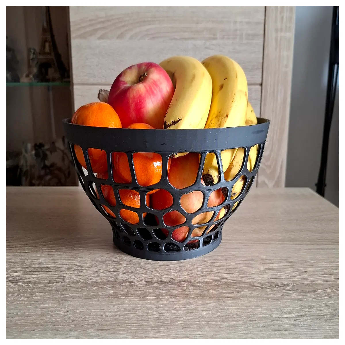 Fruit Bowl Voronoi Creative Fruit Dish Home Decor Birthday Party Gift Fruit Display Tray Multi Functional Tableware