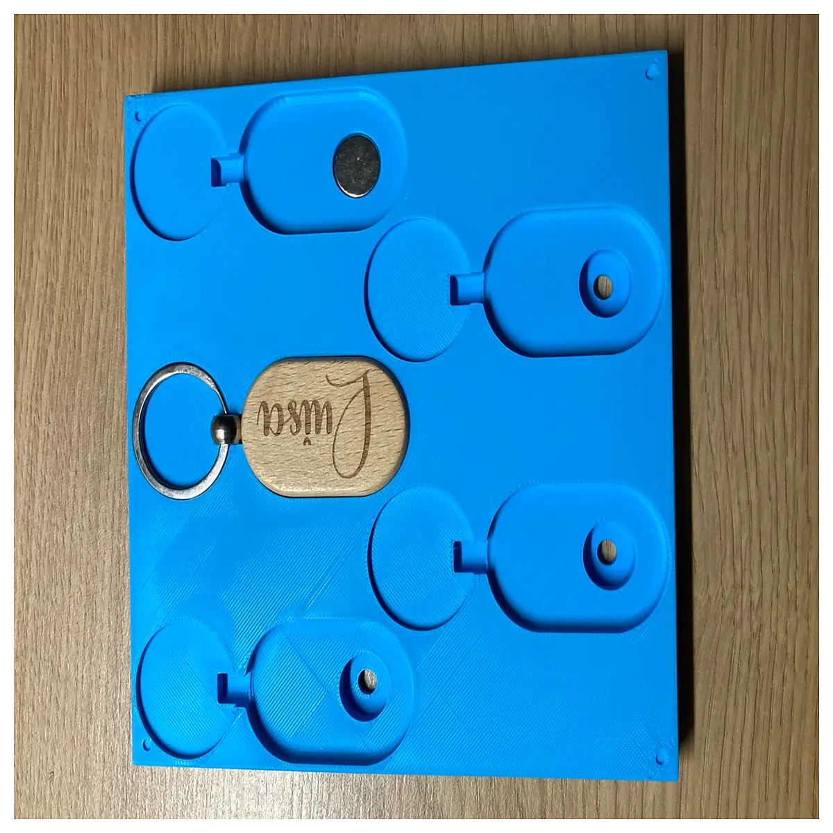 oval keychain template set 5pcs leathercraft stamping guide for diy bag charms jewelry making accessories