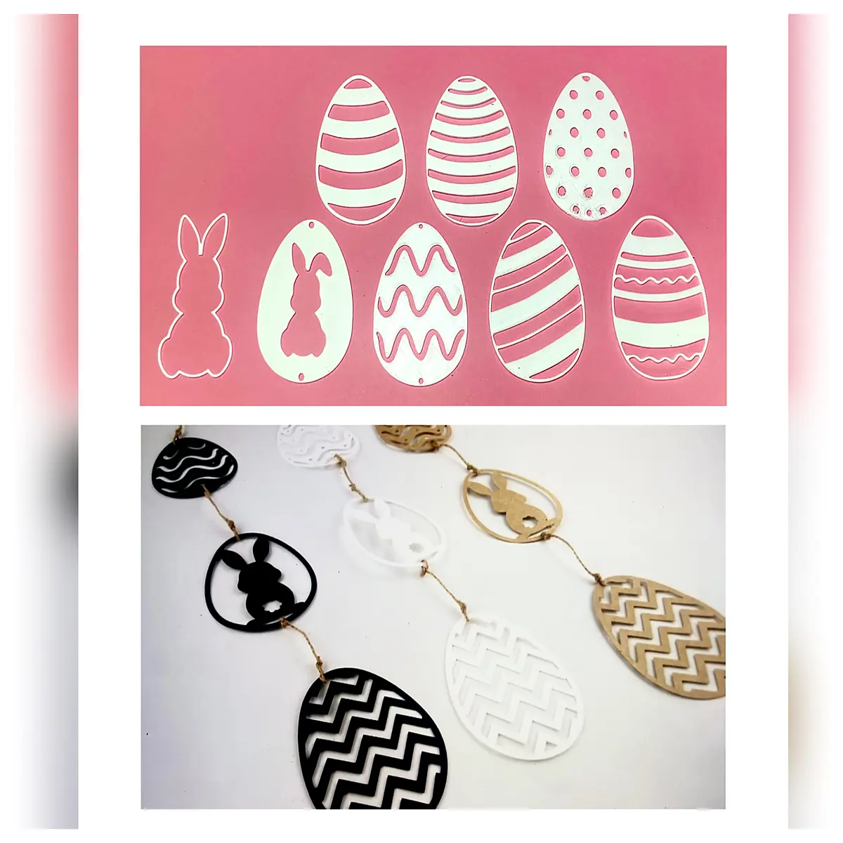 Easter Egg DIY Creative Decoration Set Kids Crafting Easter Gift Family Activity