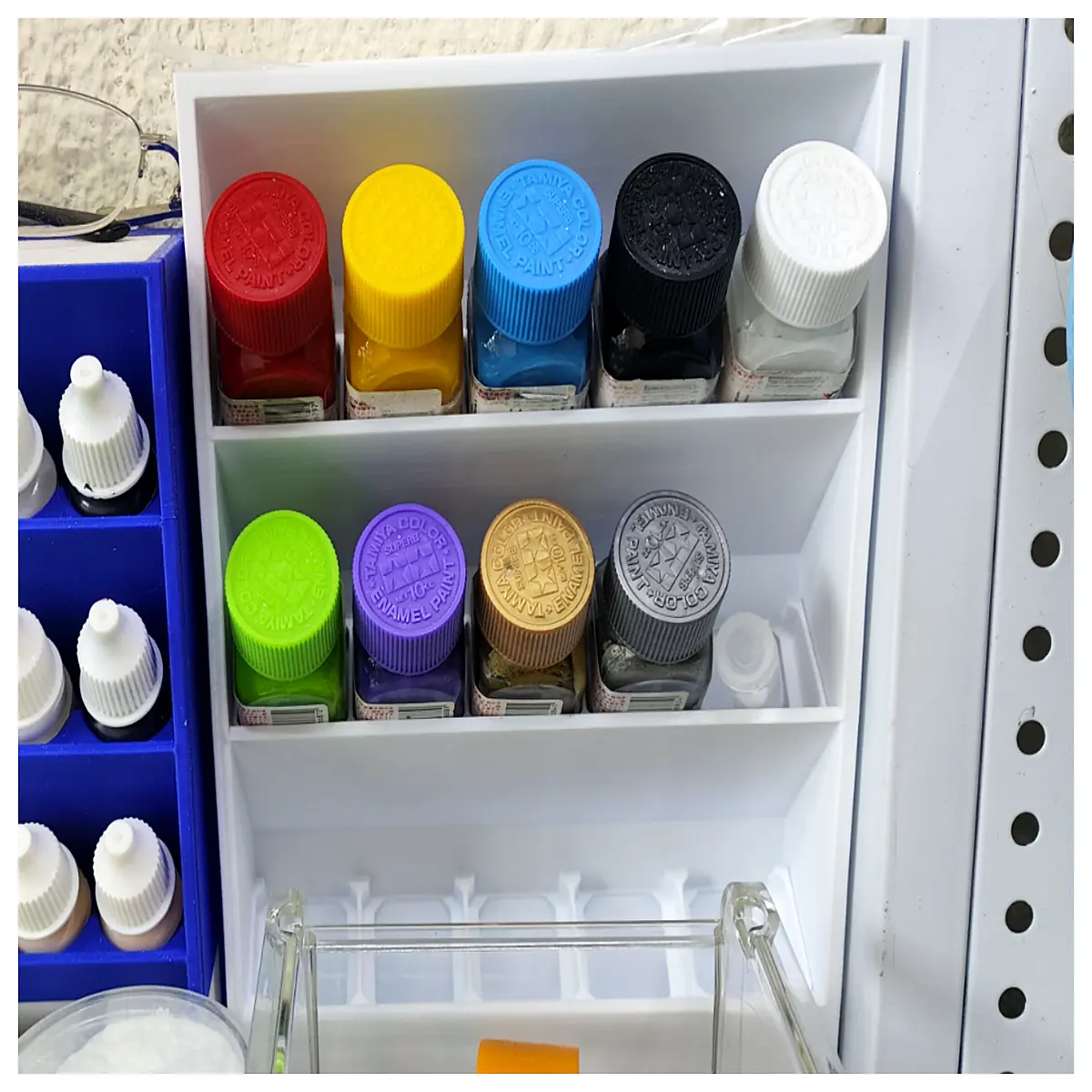 Tian Gong Lacquer Storage Shelves Desktop Organizer Boxes Game Storage Cases Computer Accessories Gaming Room Storage Toy Storage Space Saving