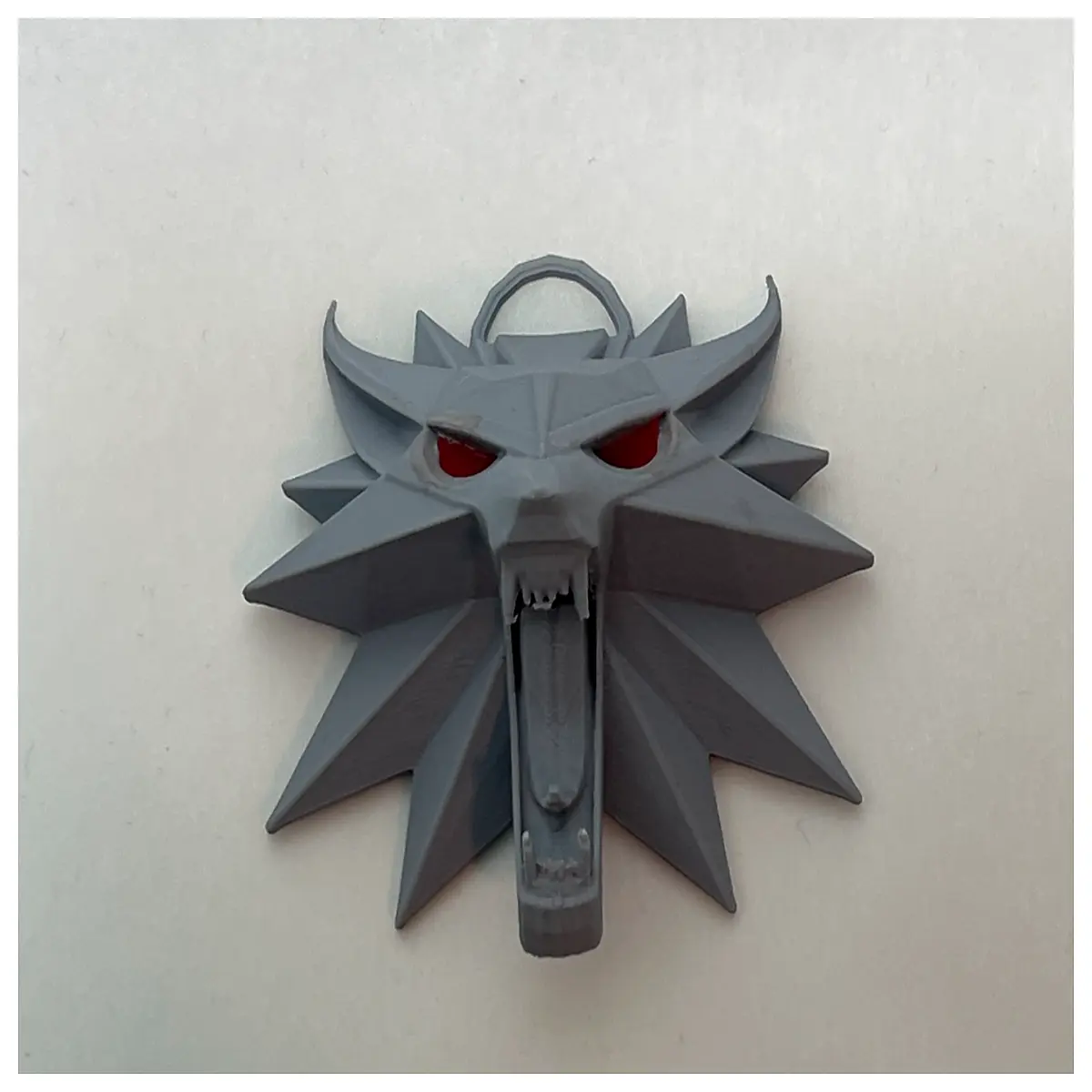 the medallion silver wolf pendant cosplay accessory of rivia necklace fans