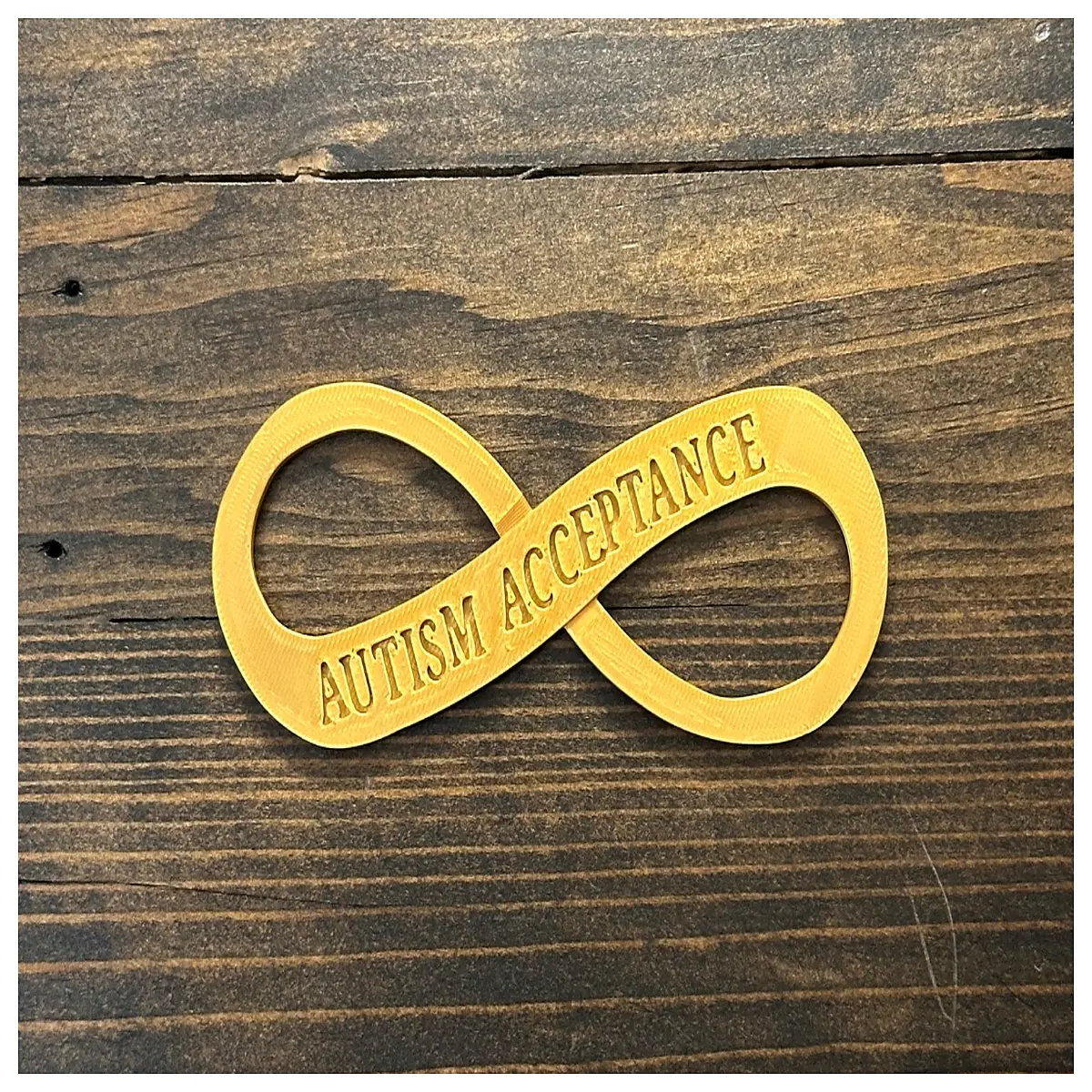 Autism Support Pendant Emotional Expression Memorial Gift Sculpture Touch Sensory Item Designed for Autistic Individuals
