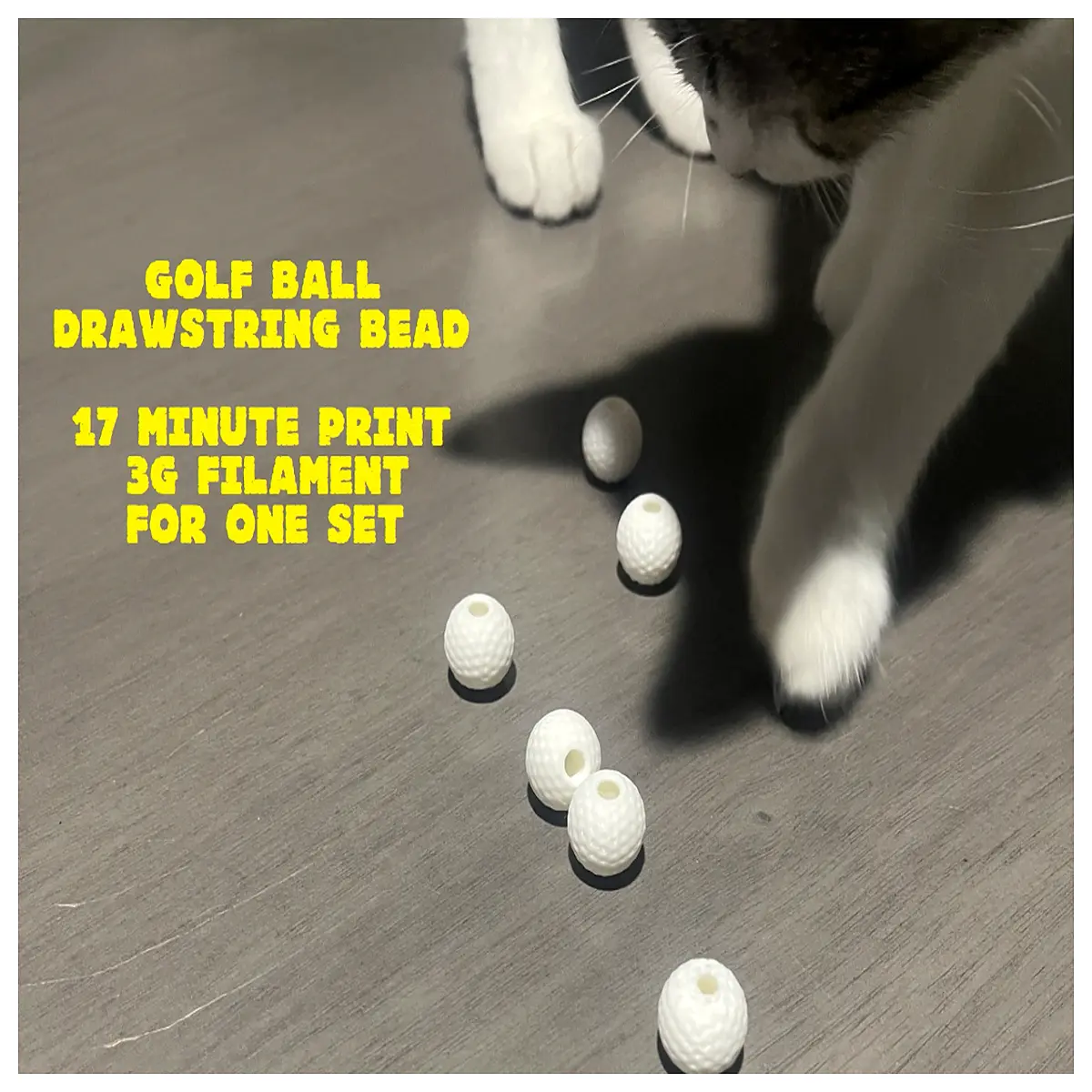 Hat Cord Drawstring Beads Cap Decoration String Essential Accessory for Golfers Adjustable Length Replacement Cord