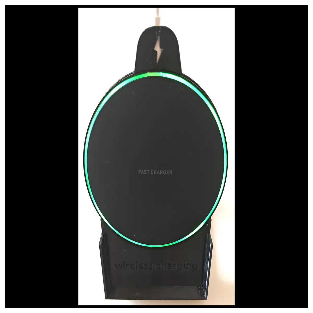 Wireless Charger Stand Mobile Fast Charger Desktop Wireless Charging Station Phone Holder Charging Accessories