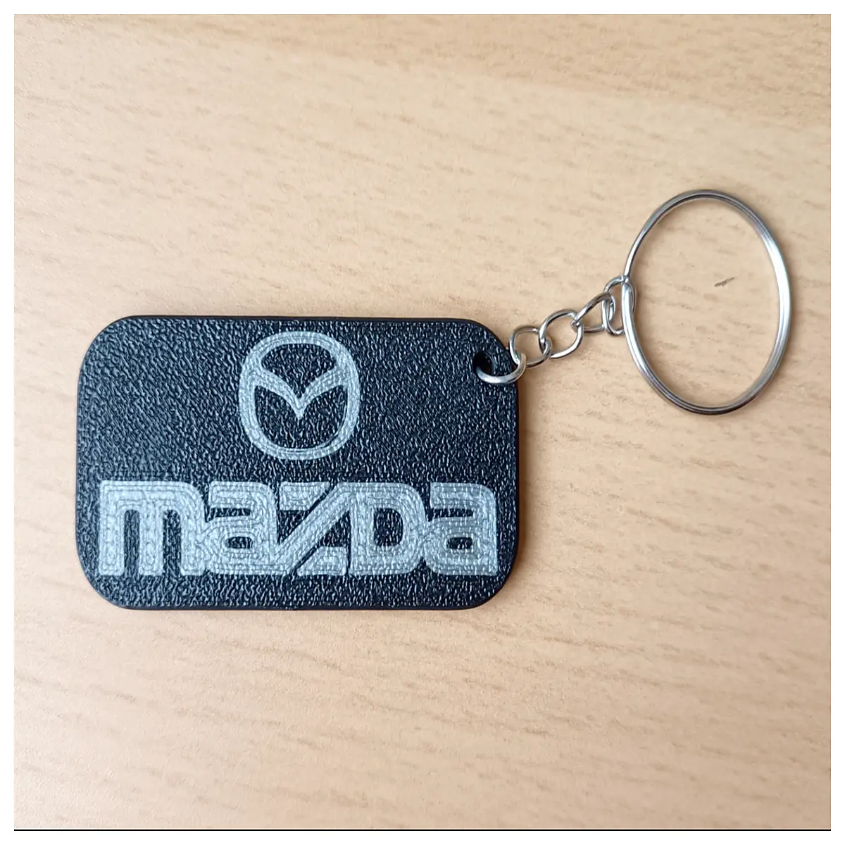 keychain metal car keyring accessory for 3 6 cx 5 cx 9 cx 50 mx 5 miata gift