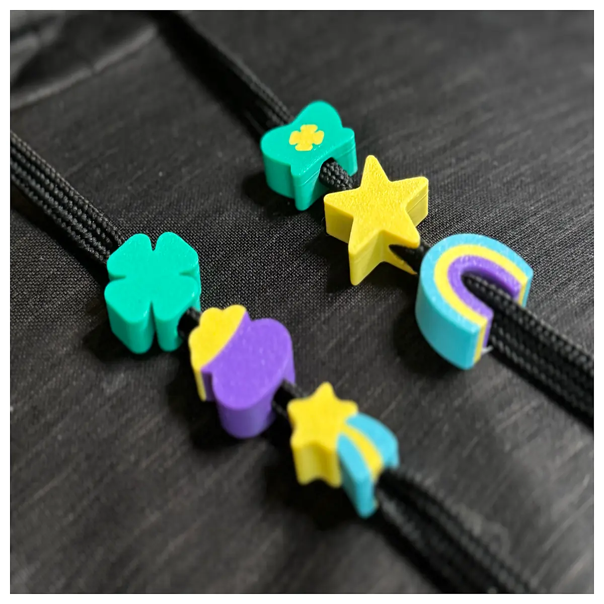 St Patrick s Day Lucky Charm Rope Beads Festival Decorations Party Favors Lucky Charms Festive Accessories