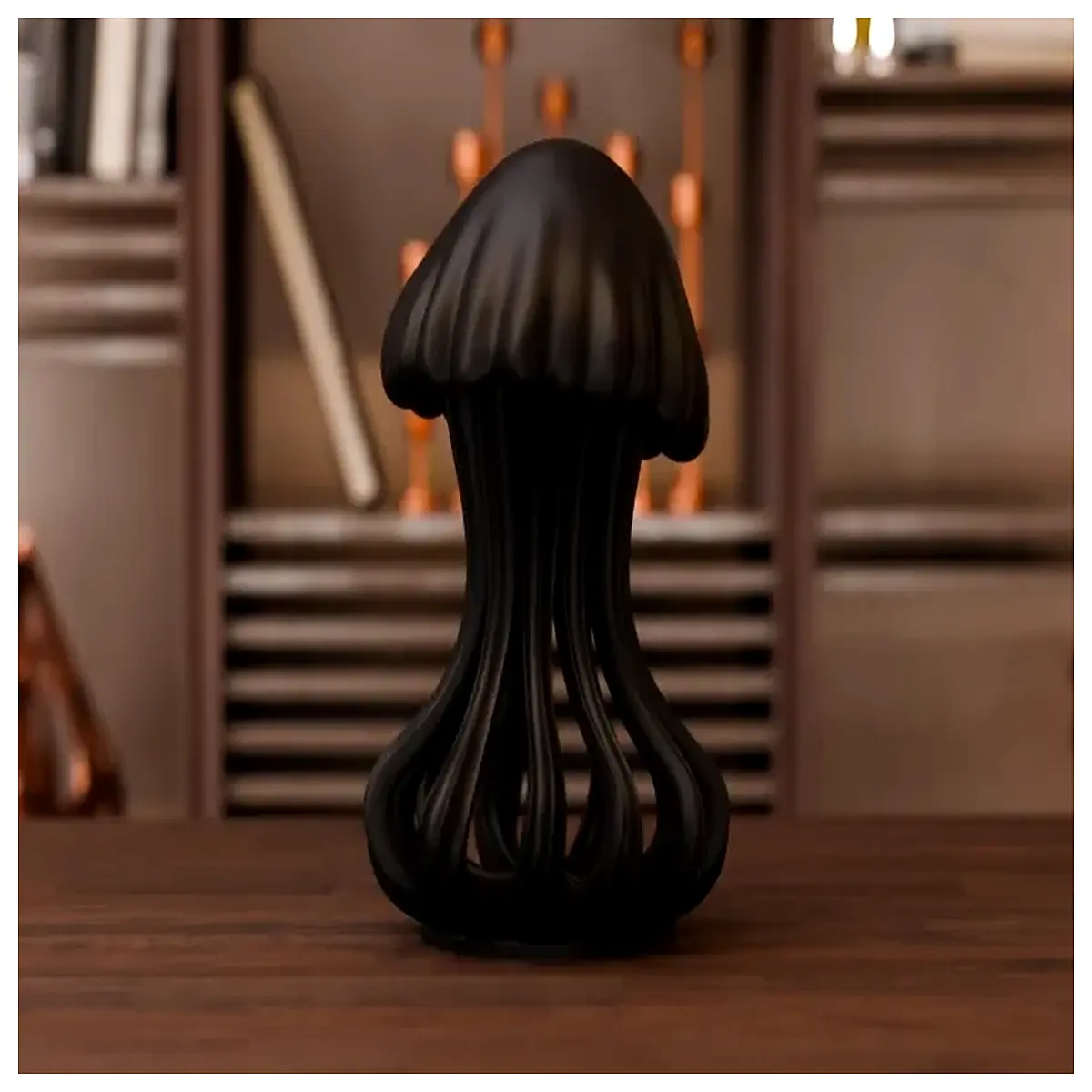 Modern Jellyfish Sculpture Minimalist Art Abstract Ocean Decor Simple Home Ornament Jellyfish Art