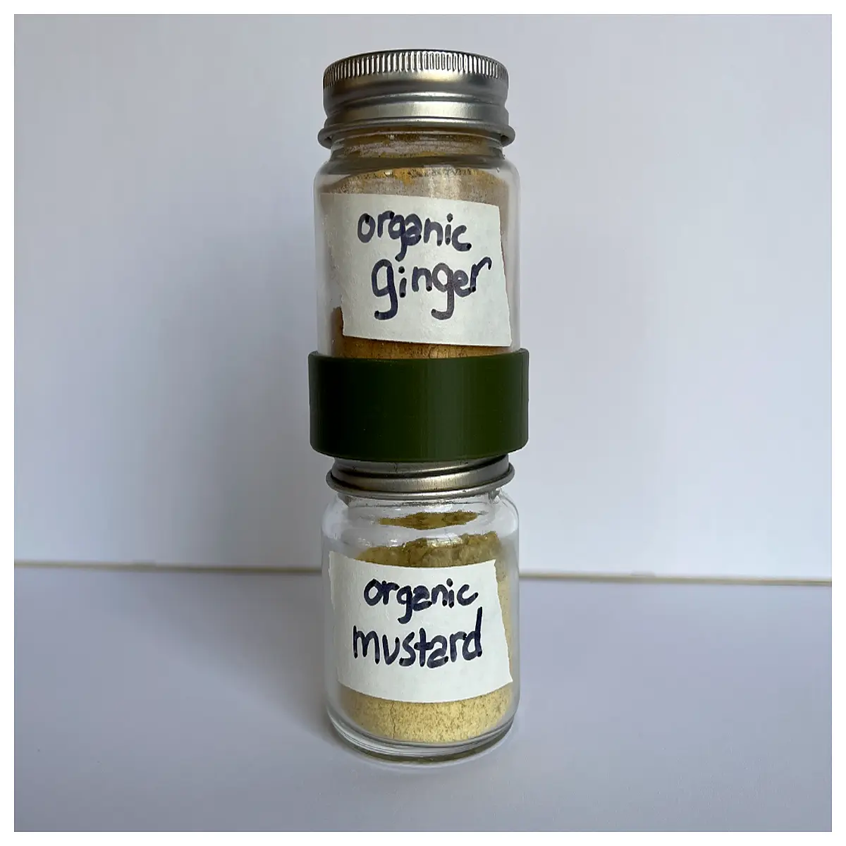 spice rack organizer with dividers for pantry cabinet storage