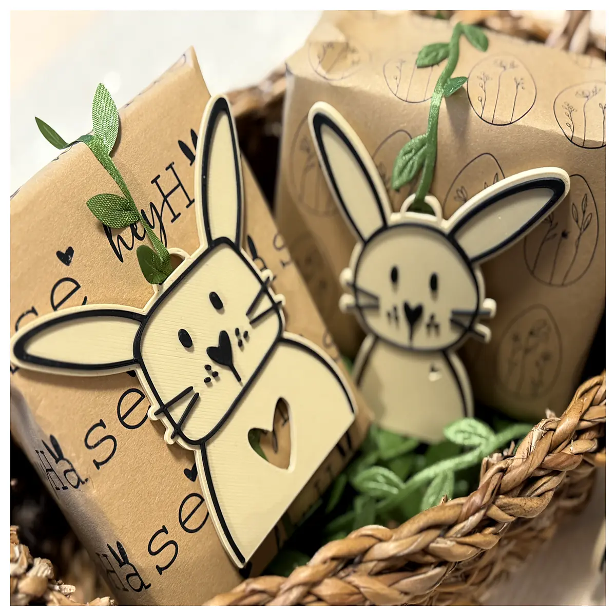 cute rabbit pendant necklace silver charm for women kids gift