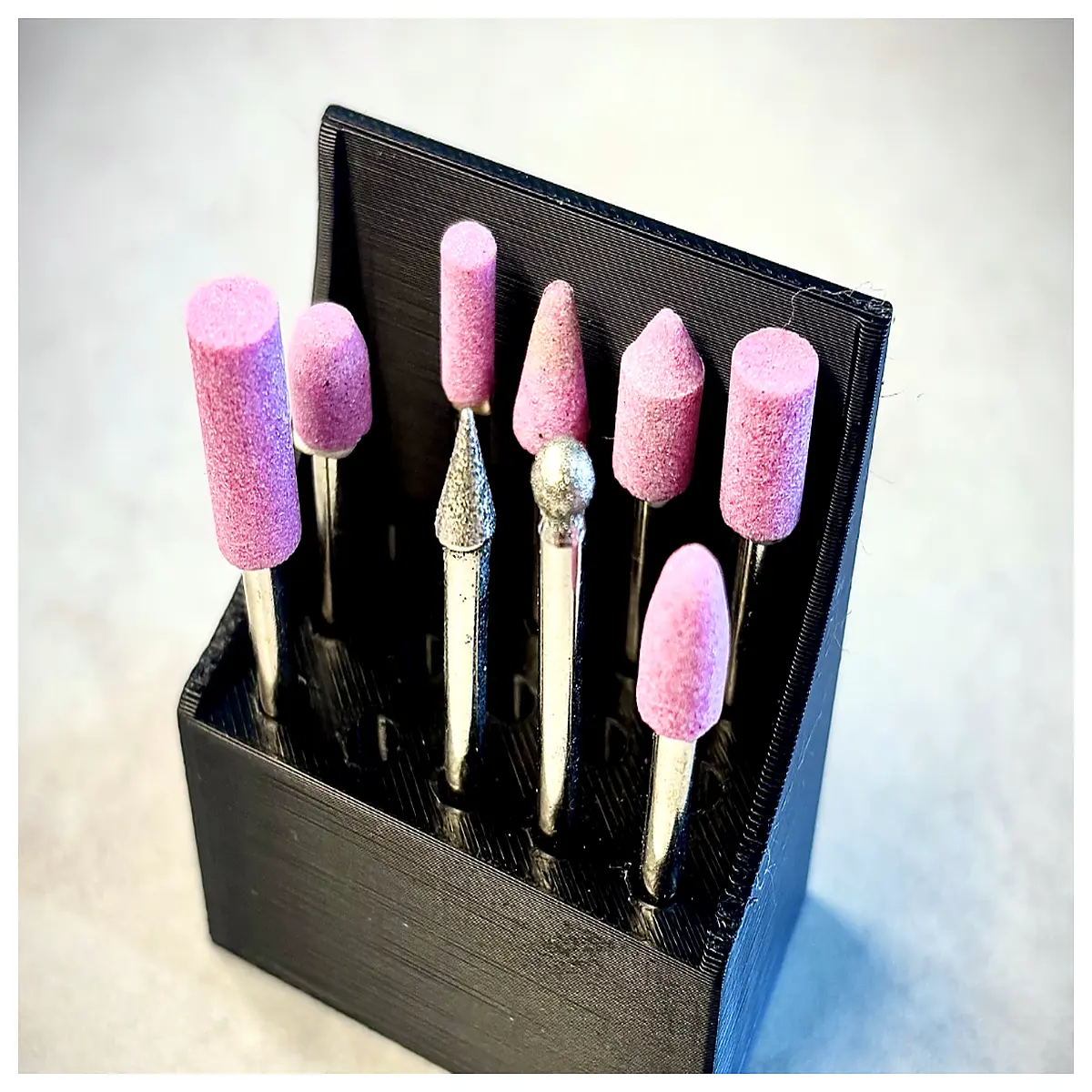 Small Mill Cutter Pen Polishing Holder Support Grinding Tool Fixing Clamp Cutter Sharpening Equipment Accessory Automatic Pen Polishing Stand