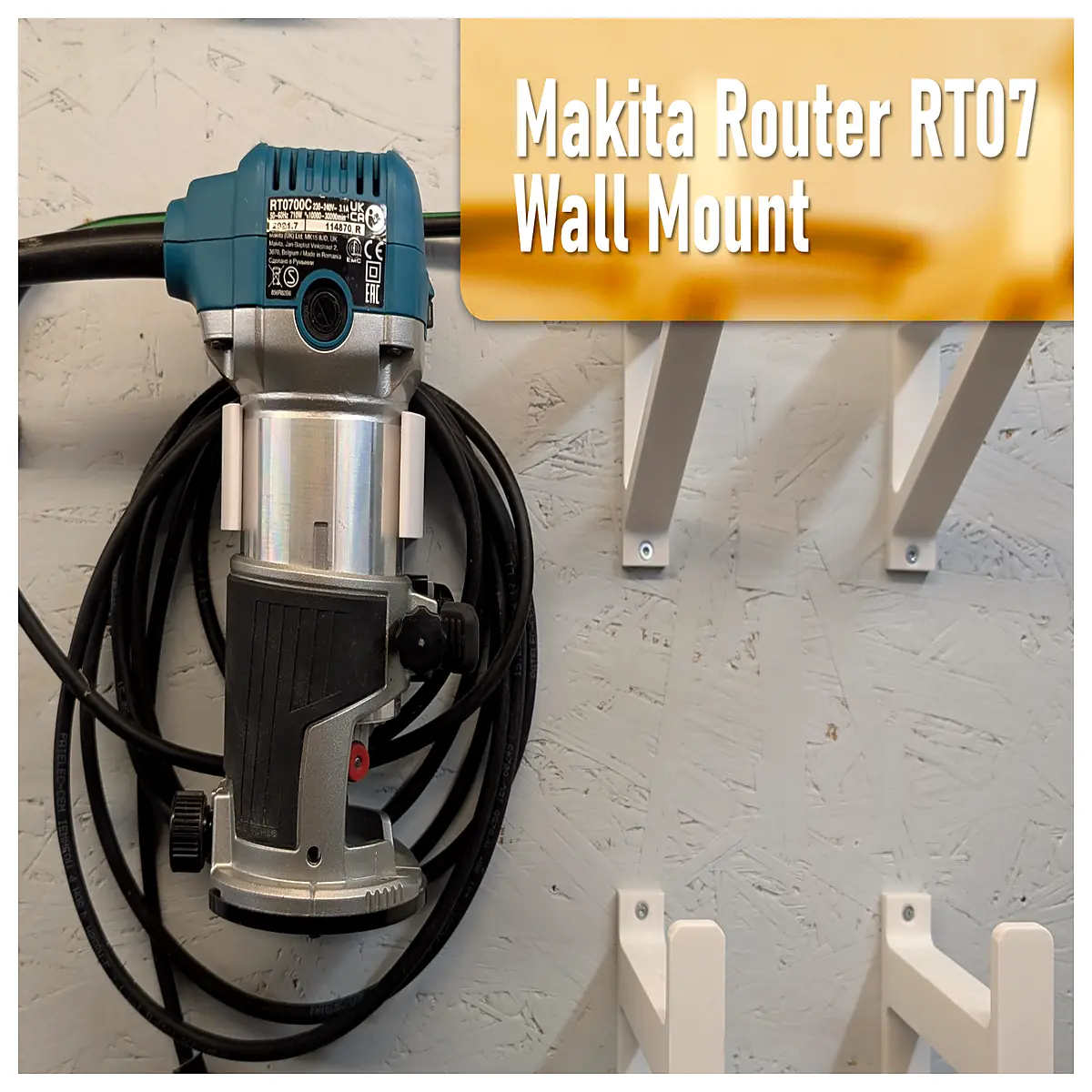 Mitutoyo DRT50RT07 Router Wall Mount Bracket Wireless Network Installation Support Router Holder Wall WiFi Stand