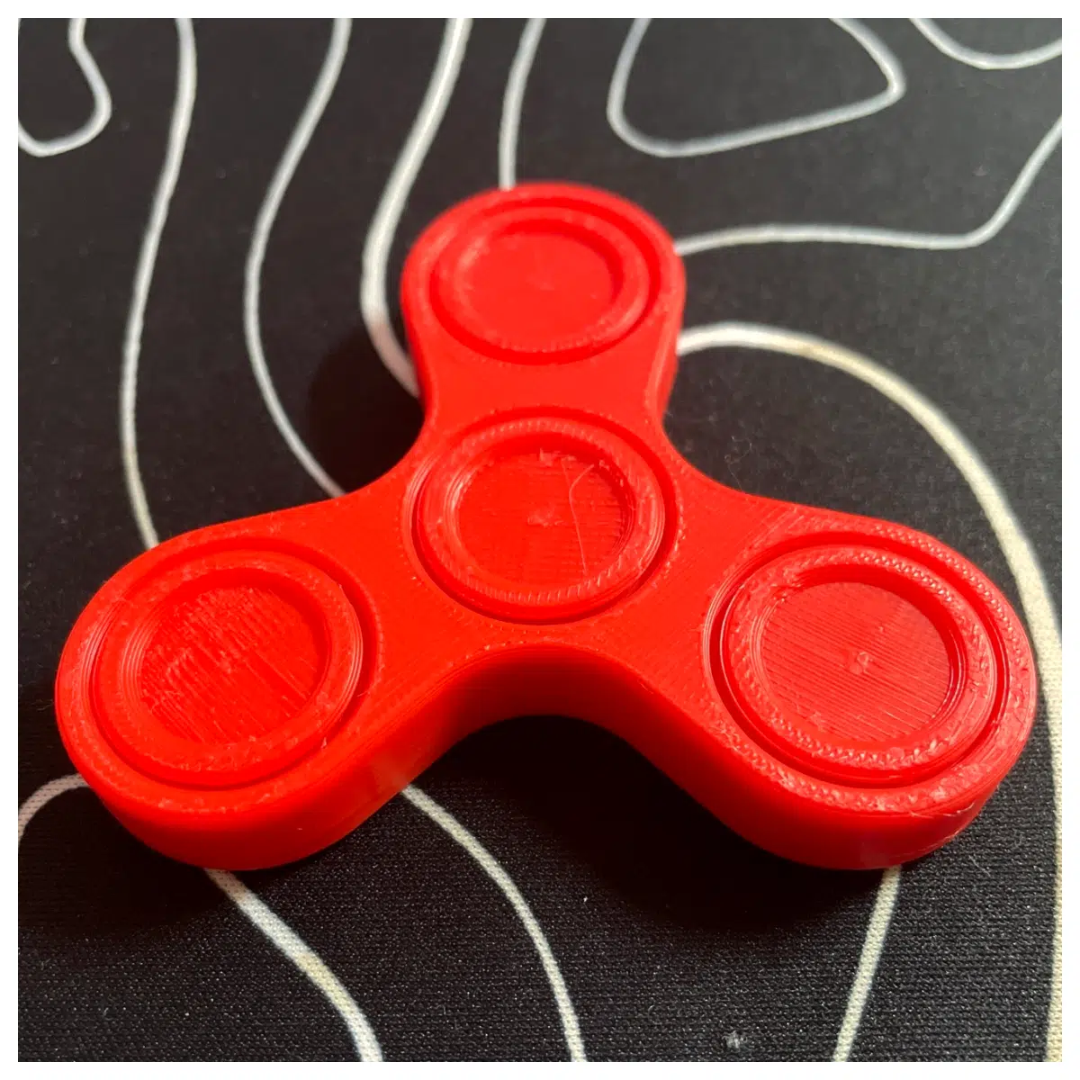 fidget spinner metal bearing toy for anxiety relief stress reduction aid desk gadget