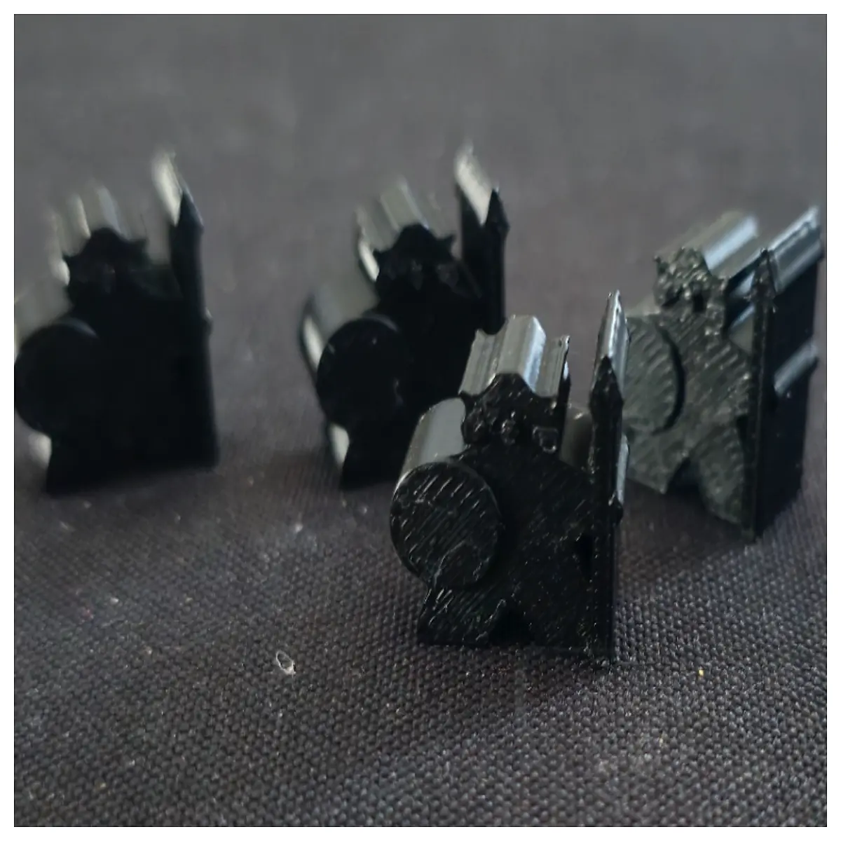 wooden orc meeples for board games fantasy rpg resource tokens tabletop gaming miniatures