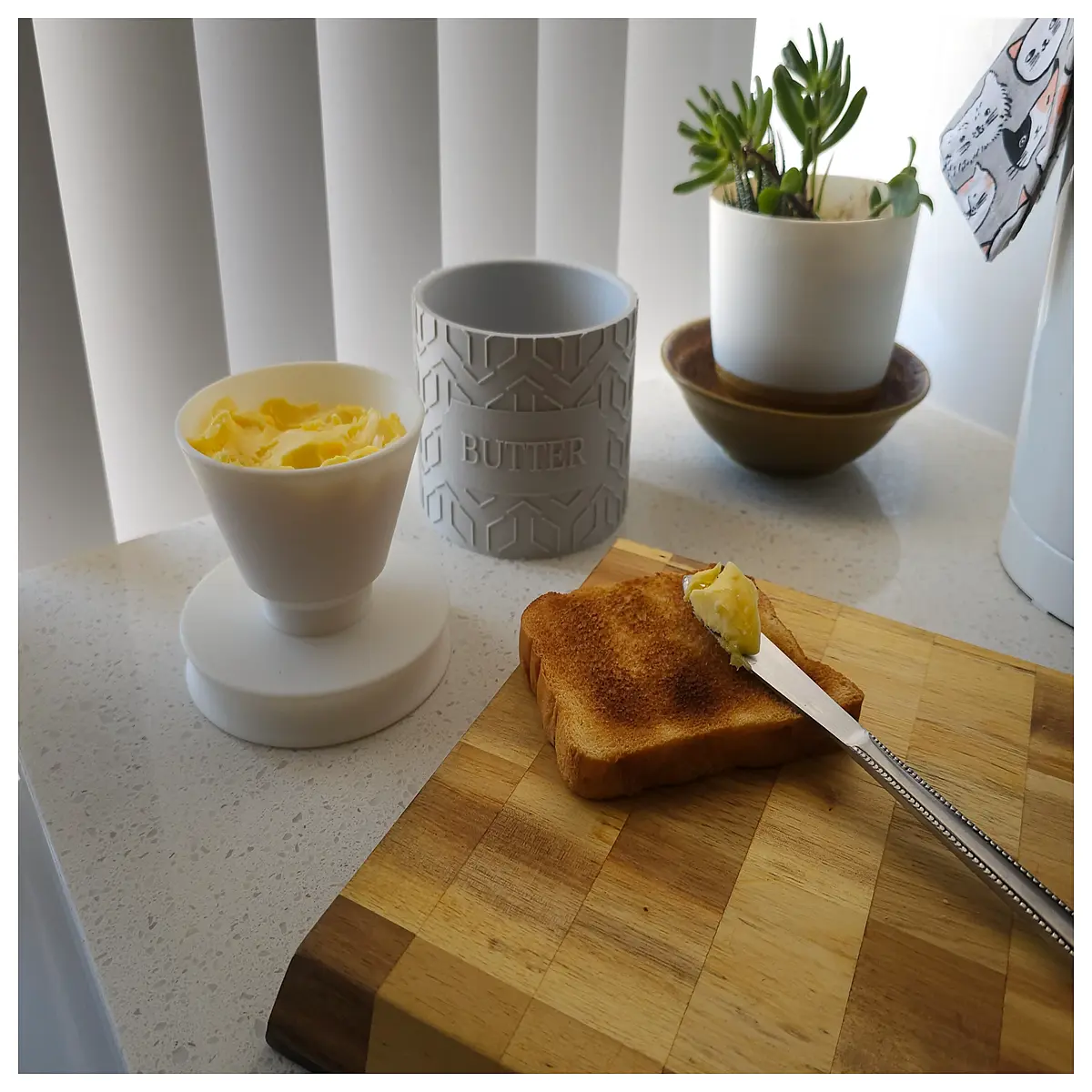French Ceramic Butter Dish Kitchen Utensils Baking Tools Dessert Plates Pastry Accessories European Tableware
