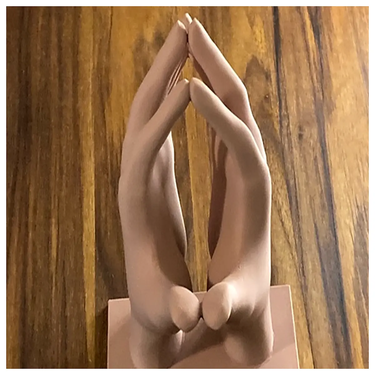 prayer hands statue zen garden decor buddha meditation gift indoor outdoor spiritual home accents