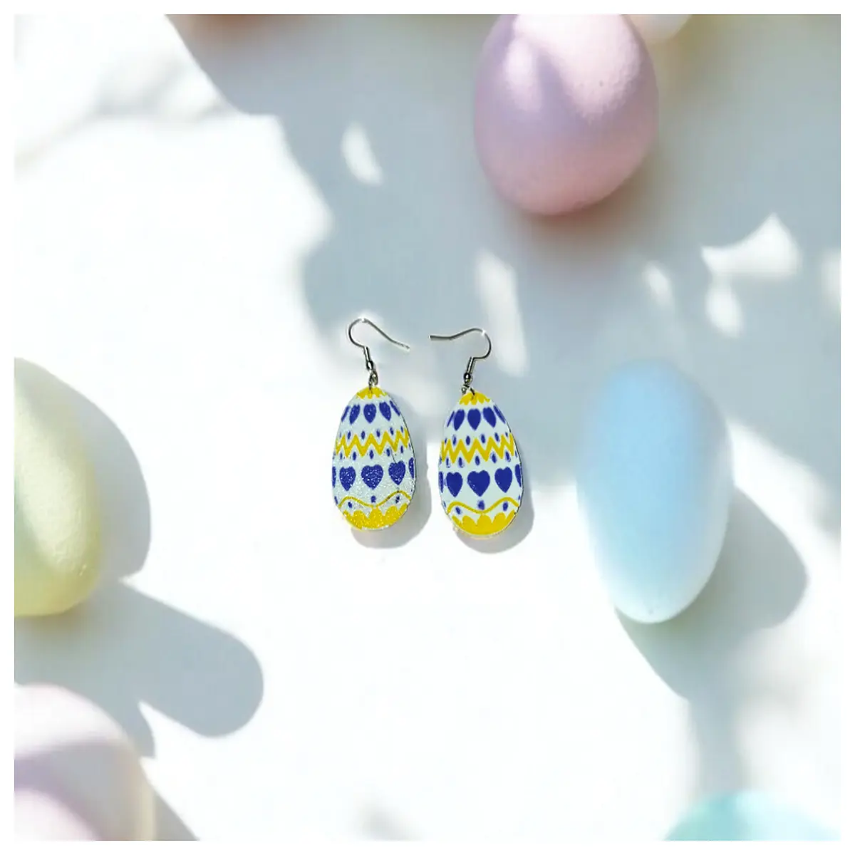 Easter Bunny Earrings Spring Decor Holiday Jewelry Easter Gift Easter Accessories Easter Ornament