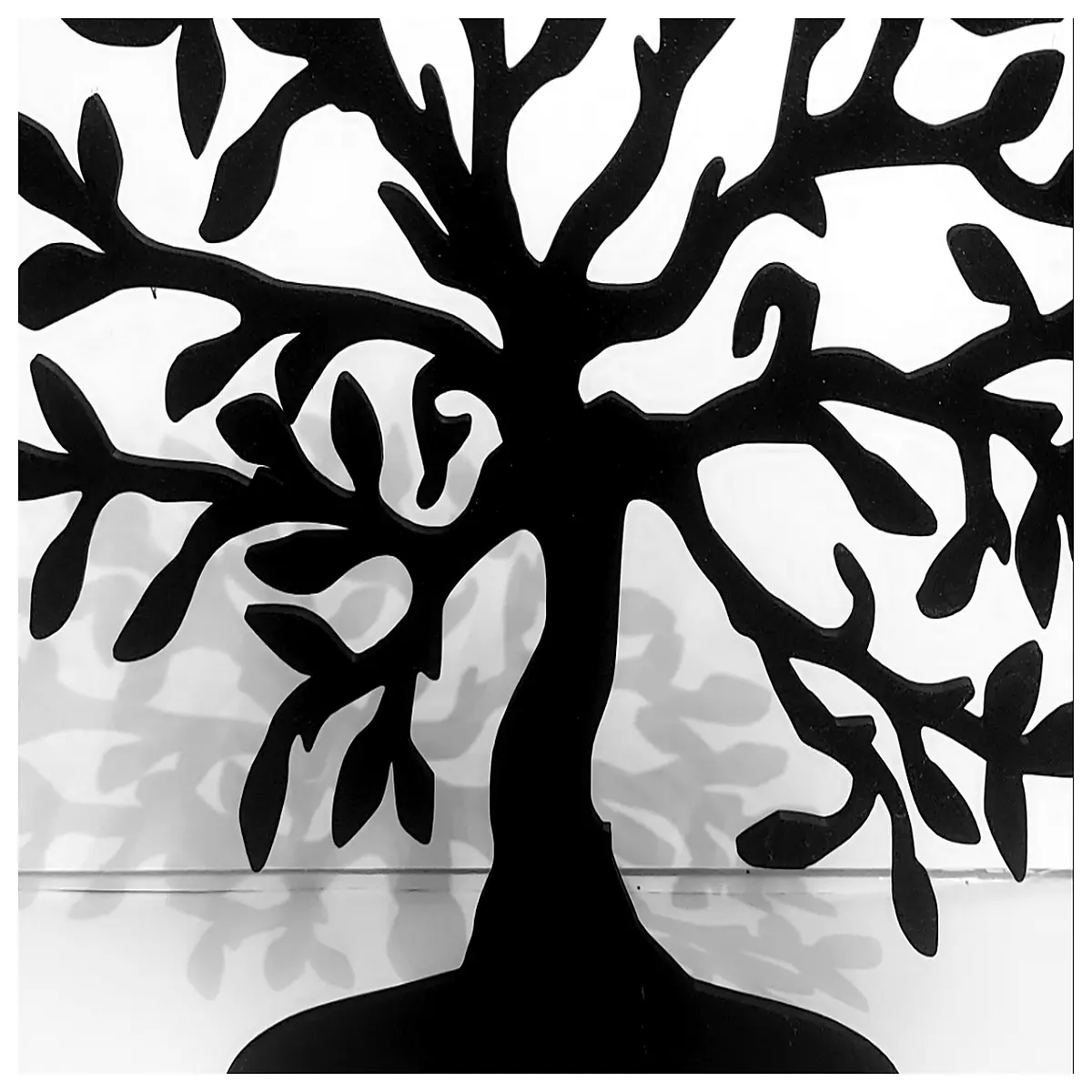 Life Tree Decorations Jewelry Earring Stand Tree Pattern Elegant Decor Life Tree Gift Leaf Earrings