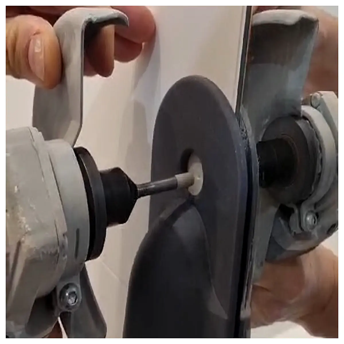 drill collector vacuum attachment for wood chips sawdust container cleanup tool