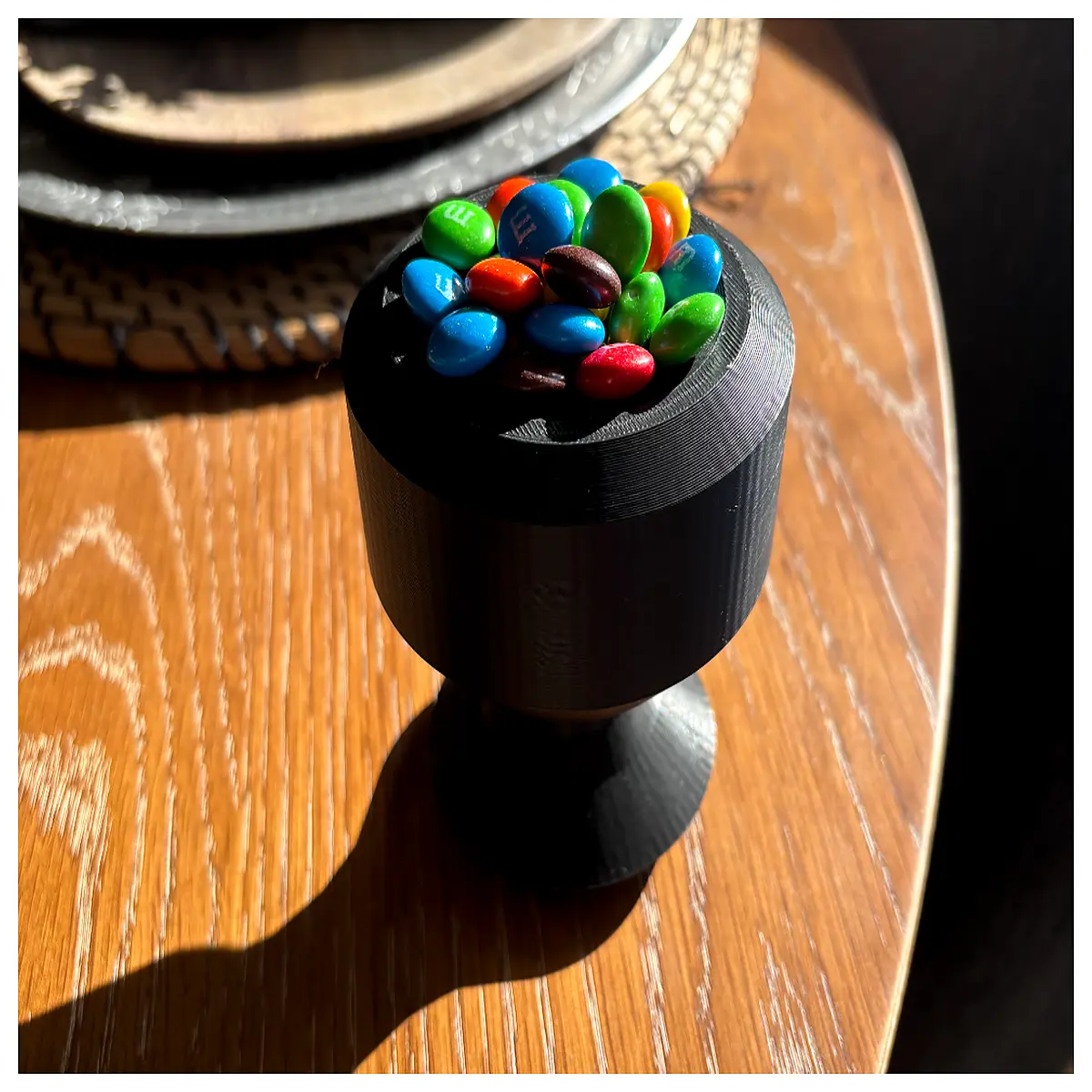 High Cup Candy Bowl Dessert Decoration Cake Sweet Treat Container Multi Purpose Candy Dish