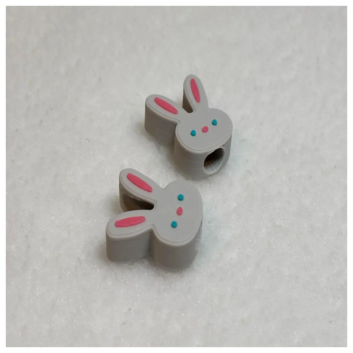 Easter Bunny Pull String Decoration Festive Toy Kids Activity Easter Ornament String Pull String Beads