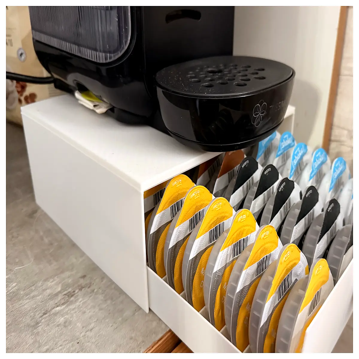 tassimo capsule holder v2 organizer rack storage for coffee pods kitchen counter