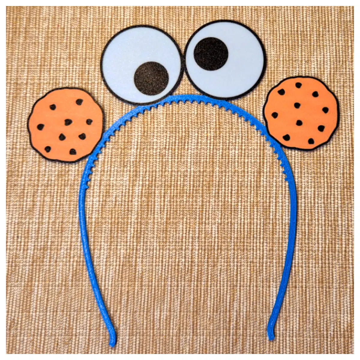 Headband Cookie Fun Anime Character Headwear Girls Kids Birthday Gift Festival Decoration