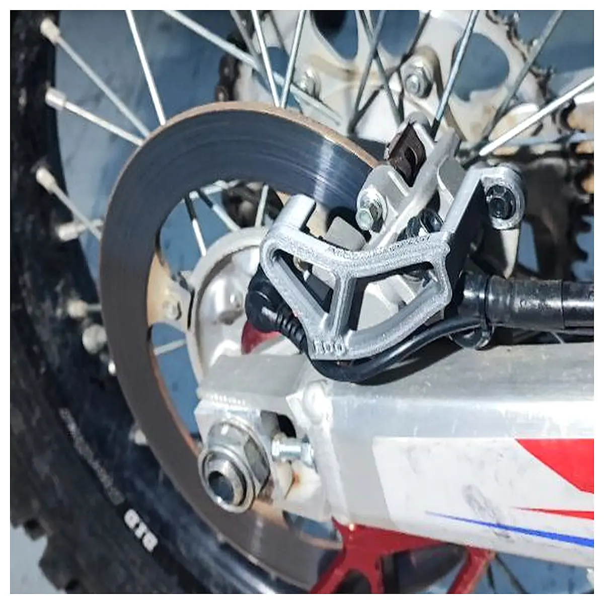 CRF Rear Brake Caliper Cover Brake Motorcycle Parts Cover CRF Rear Brake Protection