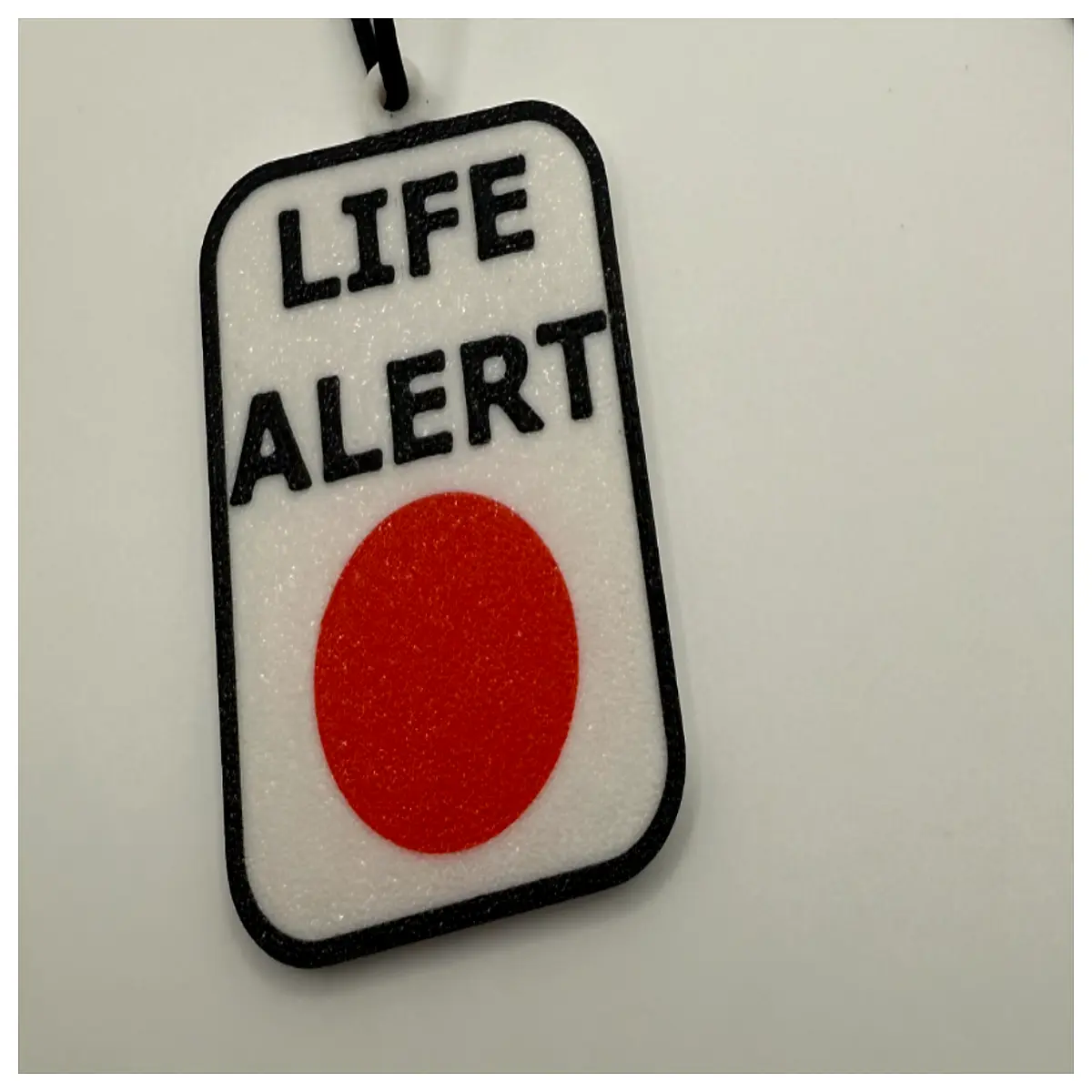 Life Alert Pendant Emergency Descent Warning Outdoor Survival Signal Escape Lanyard Danger Alert