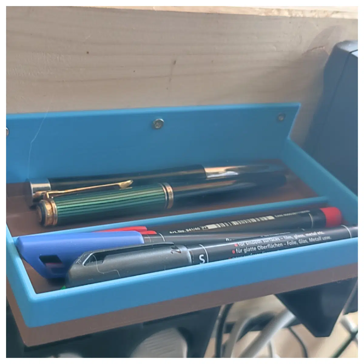 Pen Holder Ink Container Drawing Art Office Student Learning Pen Case Tube Organizer Storage Solutions