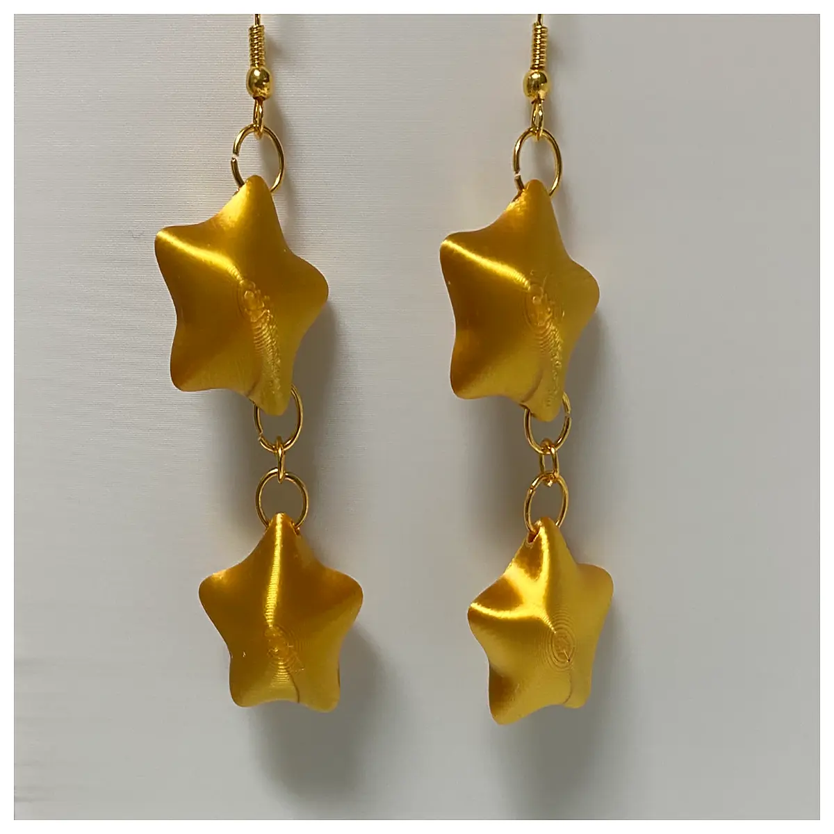 Thick Star Earrings Women Large Hoop Earrings Geometric Ear Studs Elegant Fashion Party Accessories Girlfriend Jewelry