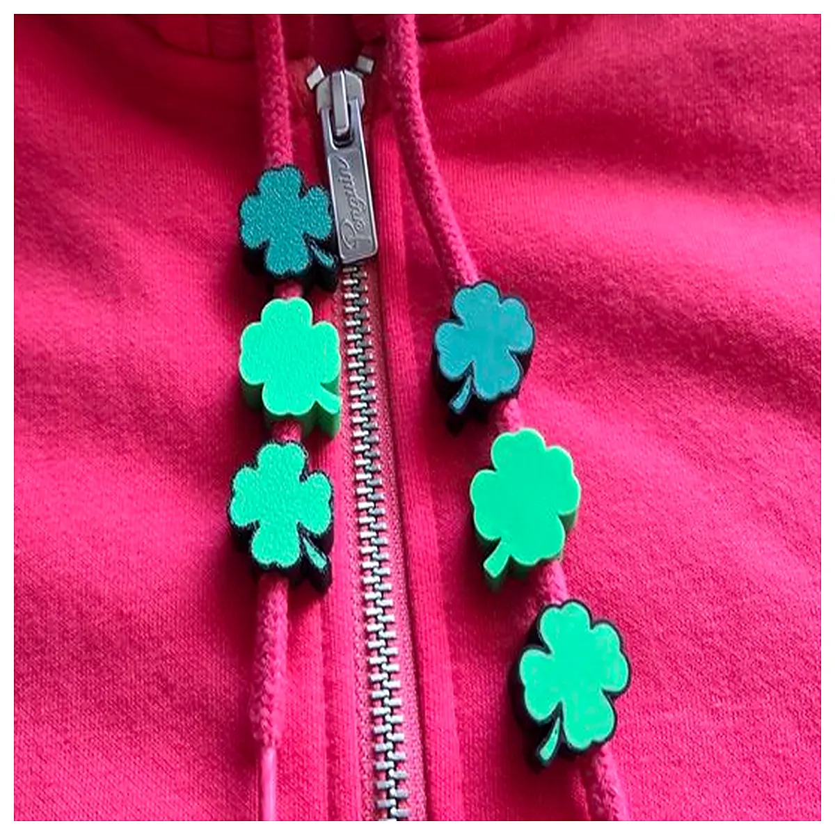 St Patrick s Day Shirt Pull Rope Slider Festival Apparel Accessory Decoration Party Supplies Celebration Lucky Charm