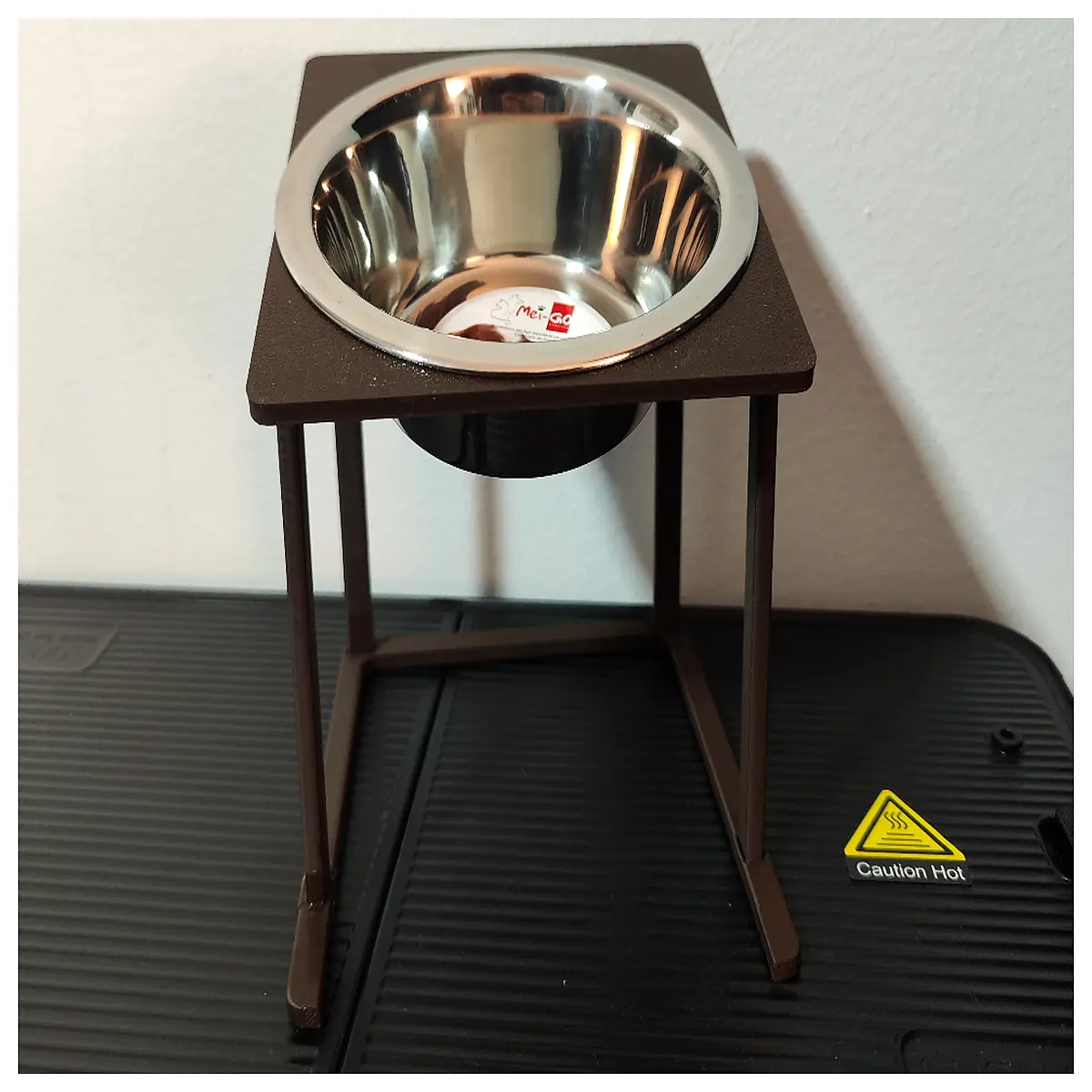 Elevated Bowl Riser Kitchen Bowl Stand Holder Dish Organizer Bowl Support Adjustable Bowl Lift Dining Table Accessory