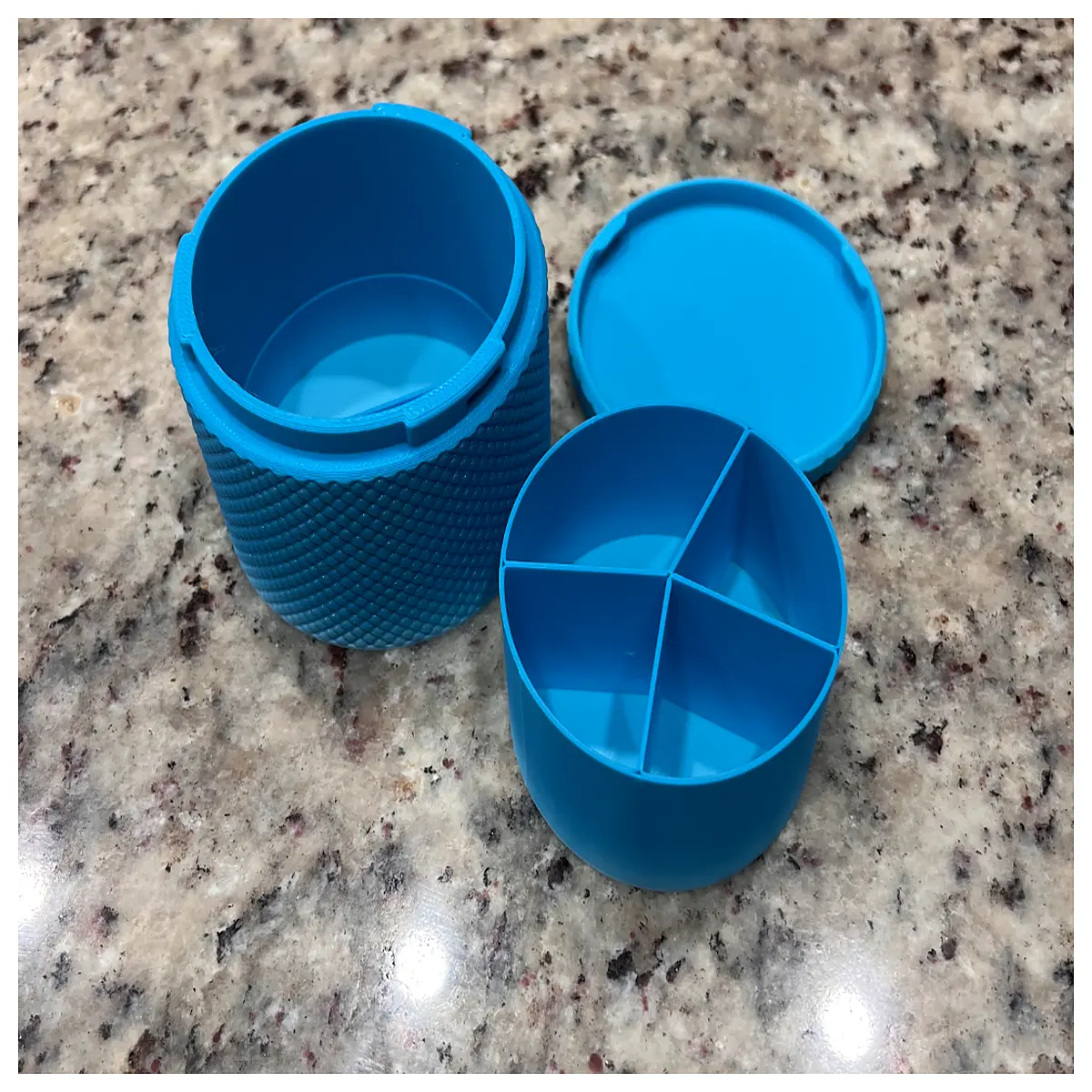 Pill Box V2 Medication Container Airtight Seal Box Capsule Holder Pharmaceutical Storage Protective Box Medical Use