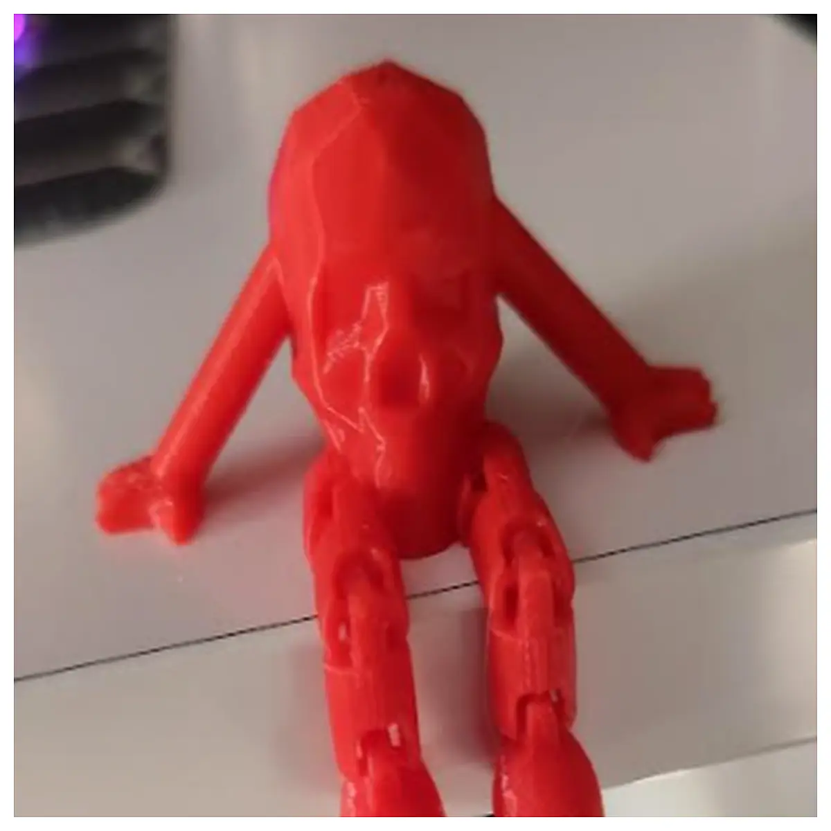 Articulated Joint Skull Model 3D Printed Bones Anatomy Learning Teaching Model Skull Lab Supplies