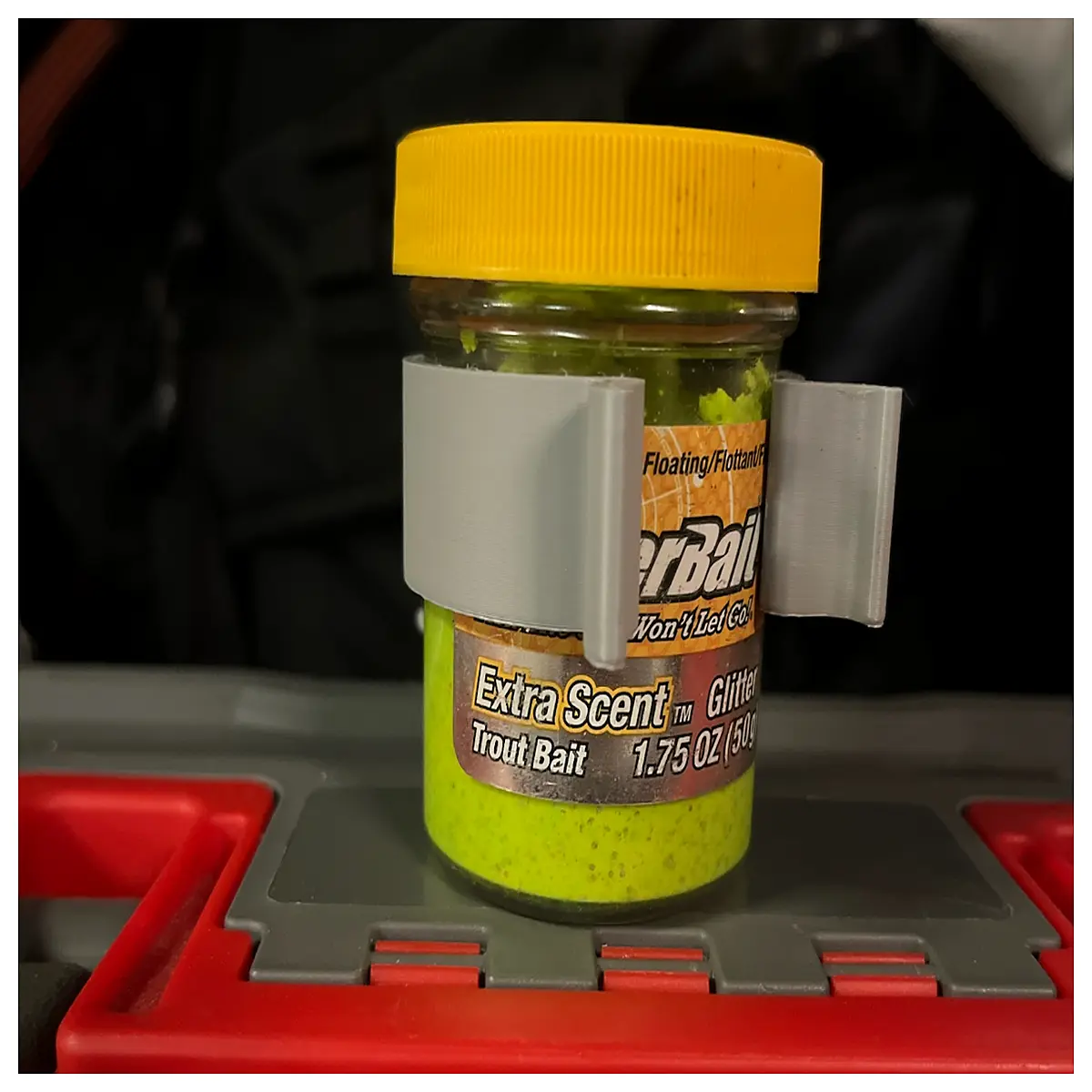 Energy Bait Box Fishing Tackle Bait Container Storage Fishing Gear Bait Protection