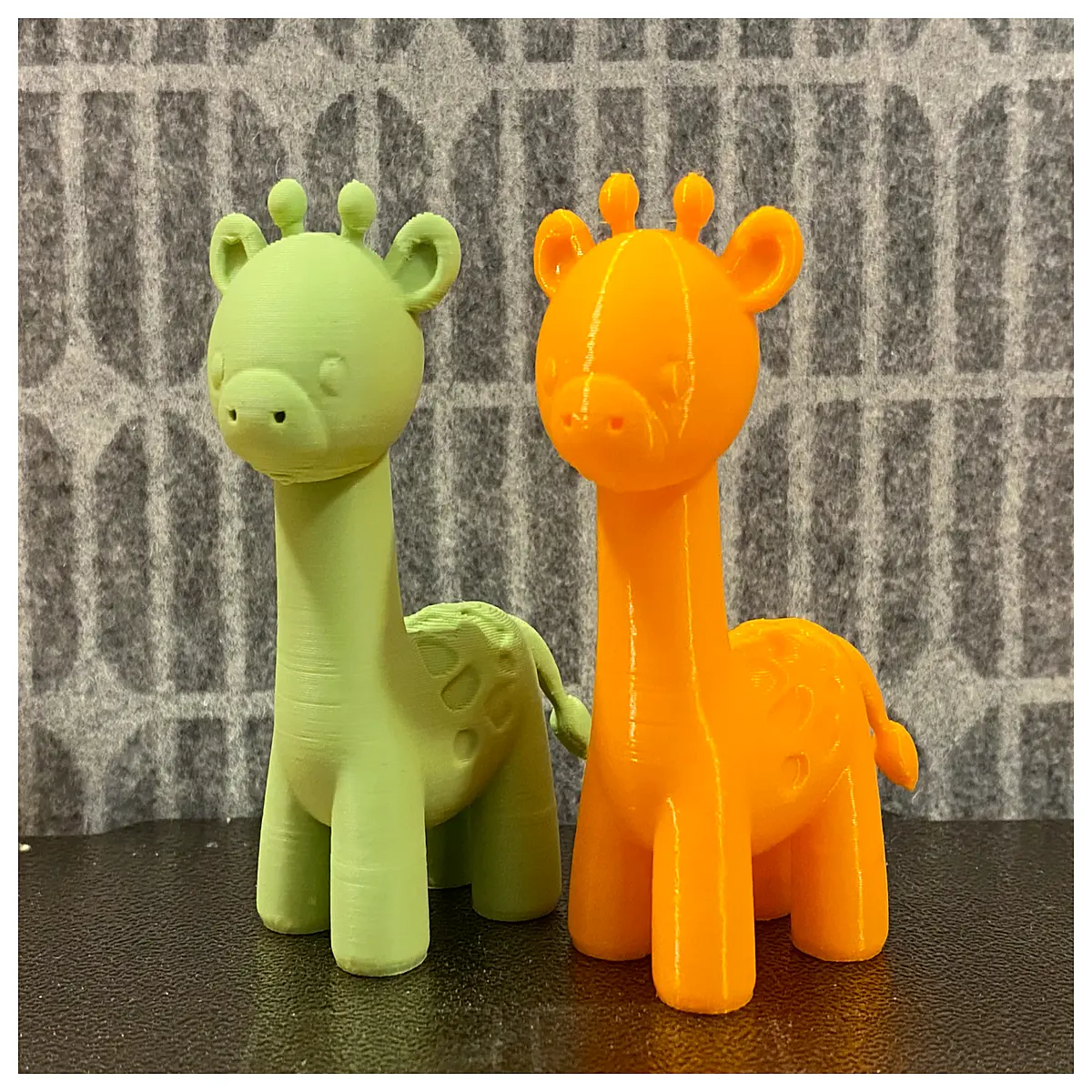 standing giraffe statue garden decor tall animal figurine for home shelf realistic wildlife sculpture