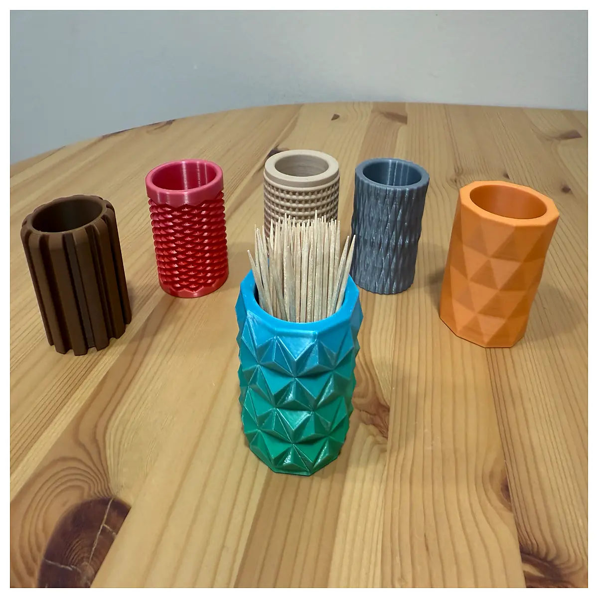 Toothpick Holder Paper Desktop Organizer Mini Chopstick Box Creative Gift Simple Packaging Chopstick Accessories
