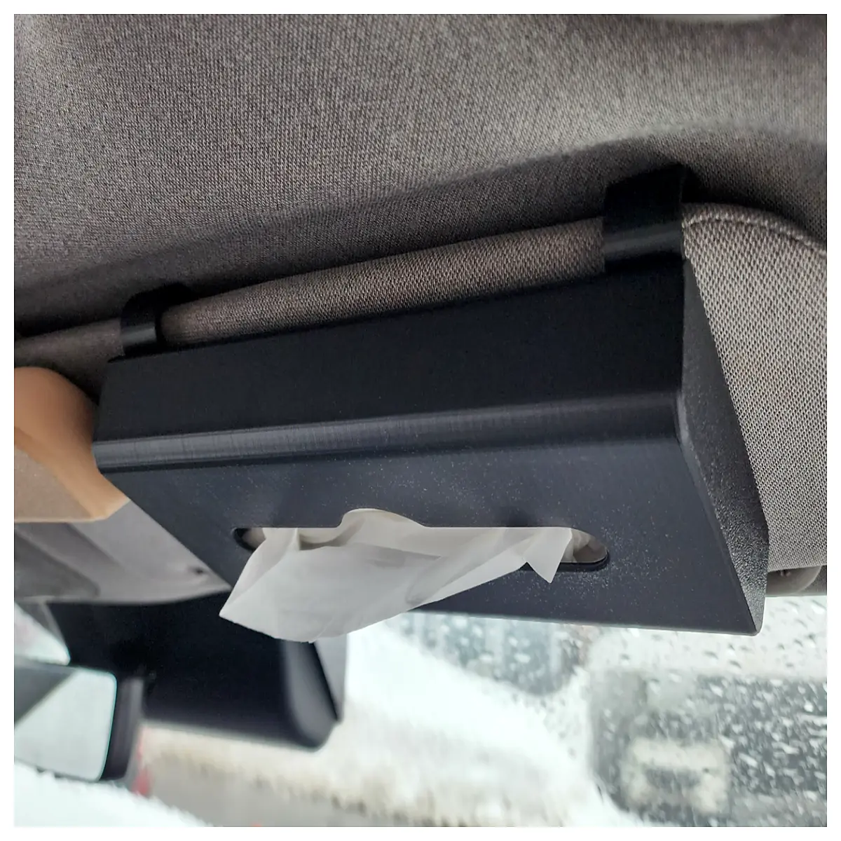 Car Sunshades Paper Towel Box Sunshade Accessories Car Interior Driver Side Sun Blocking Cooling Car Supplies