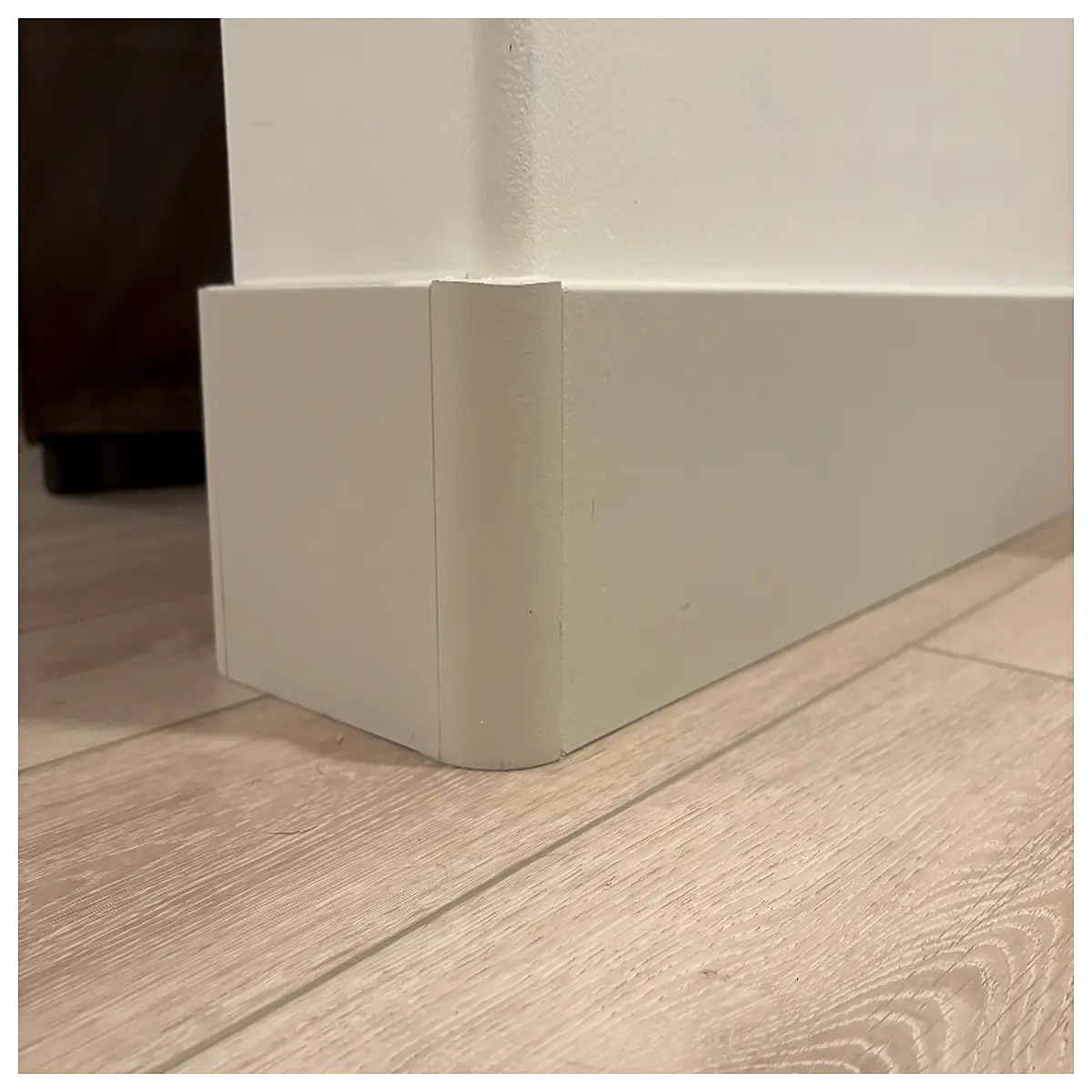5 Inch Rounded Corner Baseboard Molding Wall Transition Trim Skirting Board Detail Floor Edge Cover